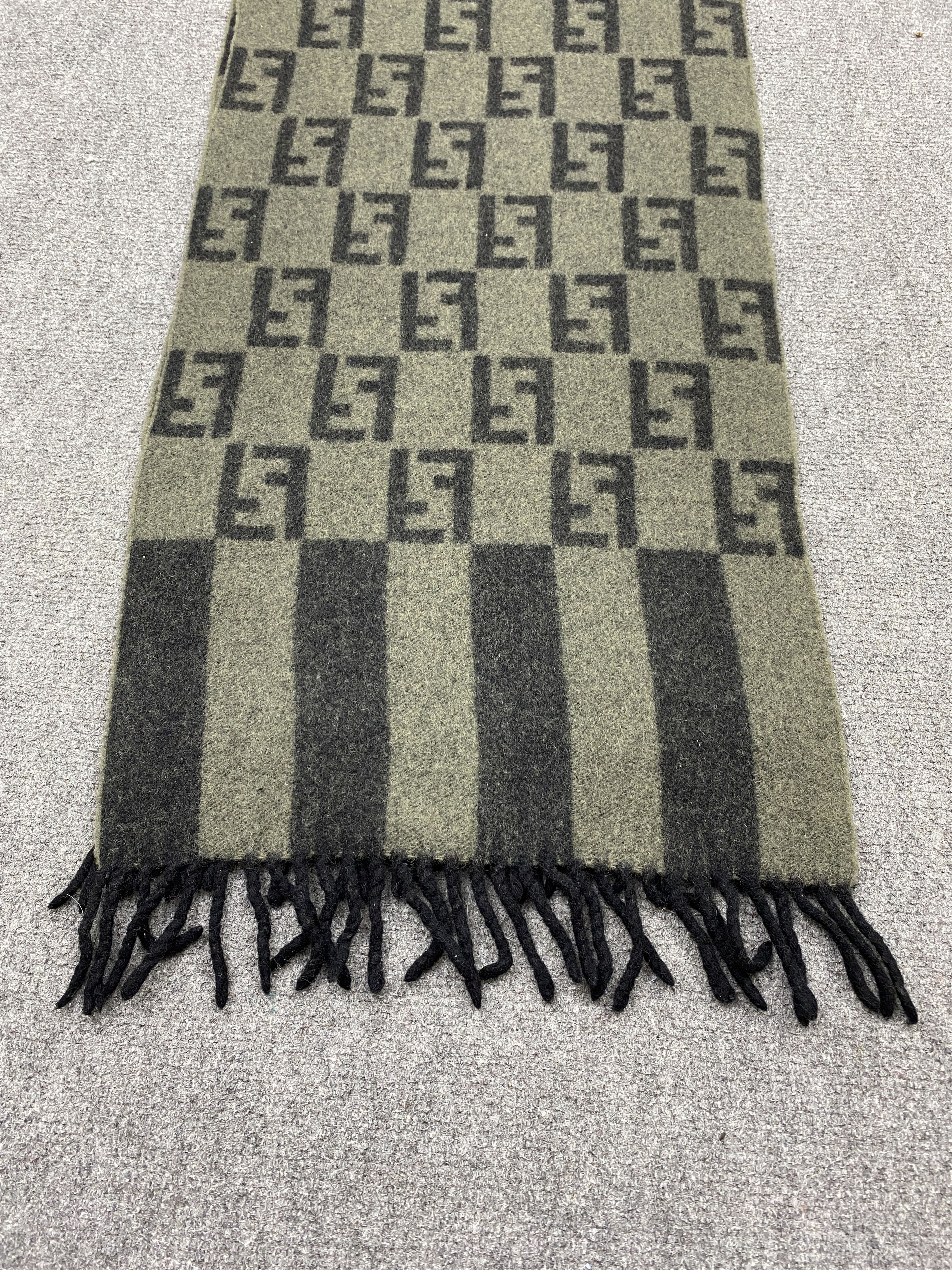 Fendi Vintage Fendi Monogram Scarf/Muffler -SC0103 Size ONE SIZE - 3 Thumbnail