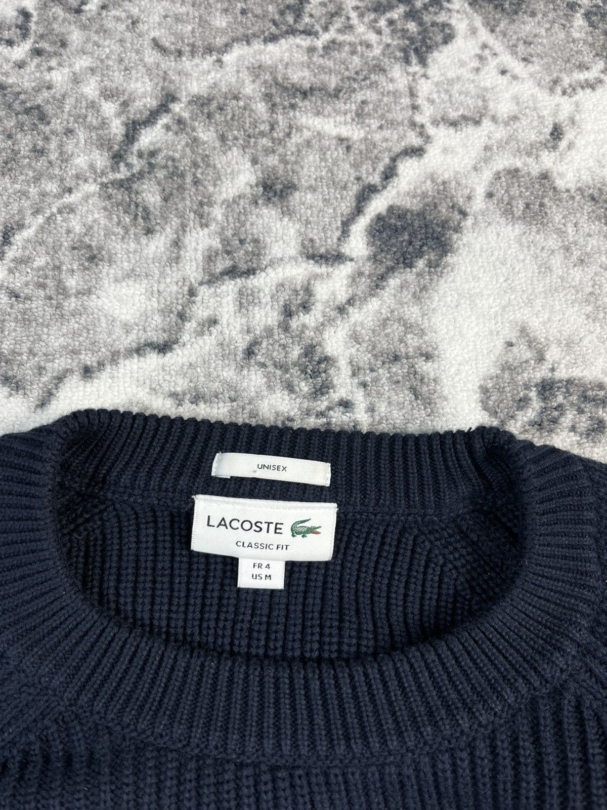 Lacoste Lacoste Classic Ribbed Knit Sweater Size US M / EU 48-50 / 2 - 5 Thumbnail