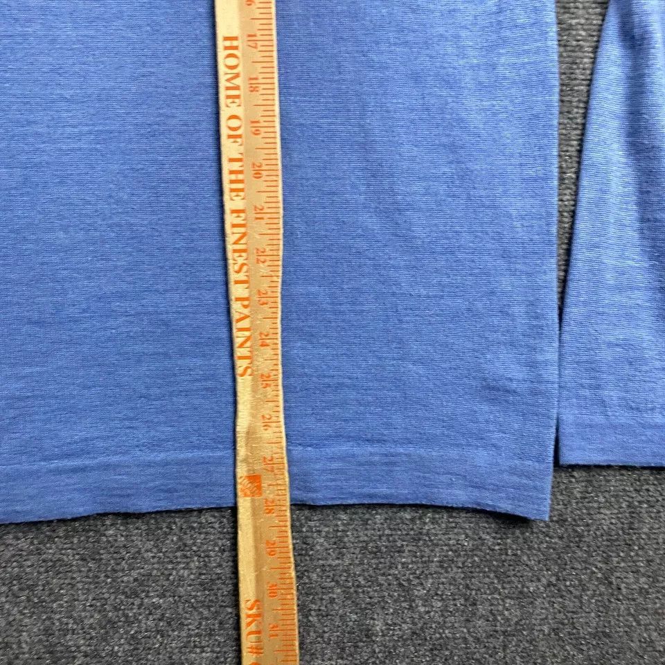 Other Mario Gilberti Sweater Men's Large Blue V-Neck 100% Merino Size US L / EU 52-54 / 3 - 5 Thumbnail