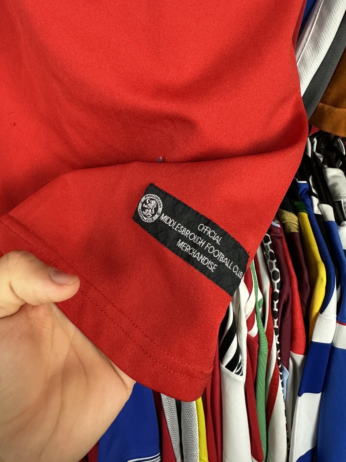 Errea RETRO ERREA MIDDLESBROUGH 2004 cup FOOTBALL SHIRT JERSEY Size US S / EU 44-46 / 1 - 6 Thumbnail