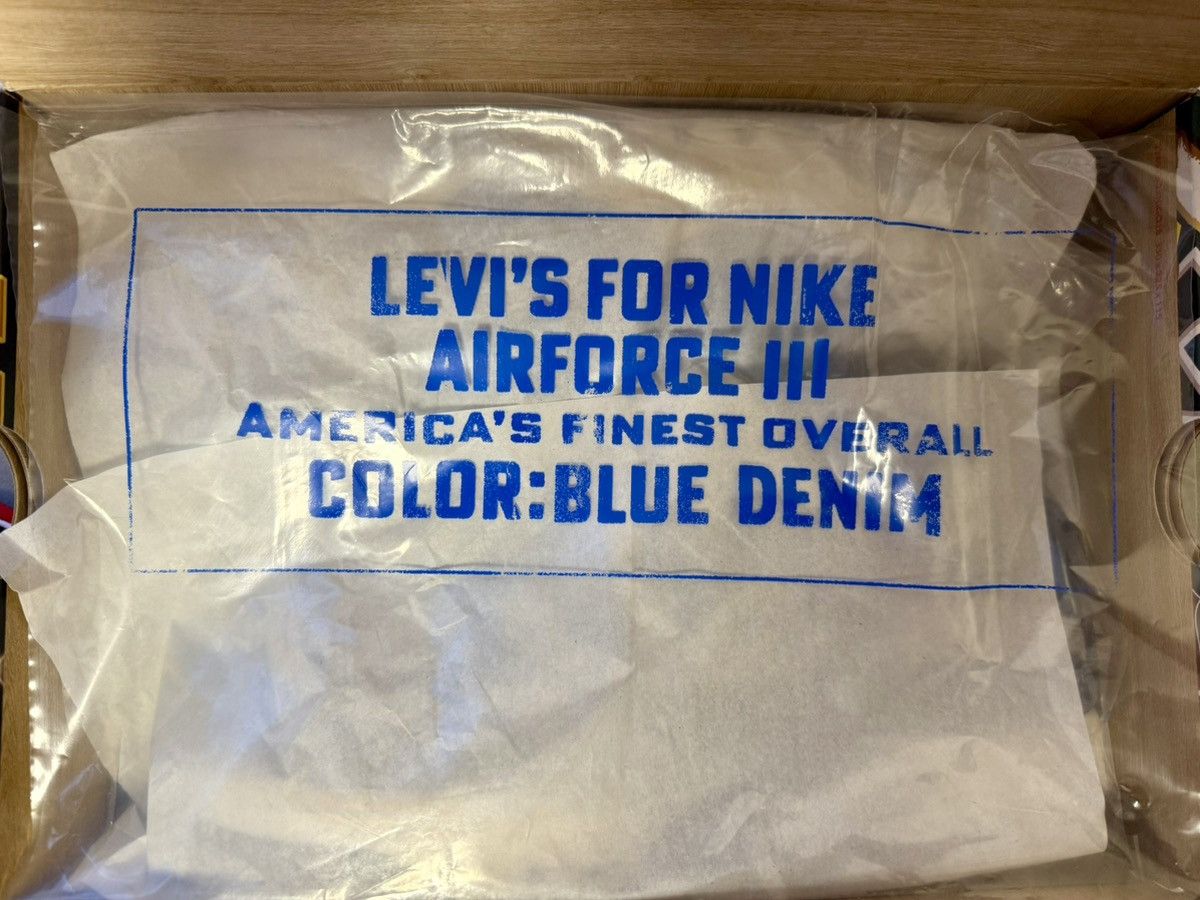 Nigo × Nike NIGO X LEVI'S X AIR FORCE 3 LOW 'OLIVE GREY' Size US 9 / EU 42 - 11 Thumbnail