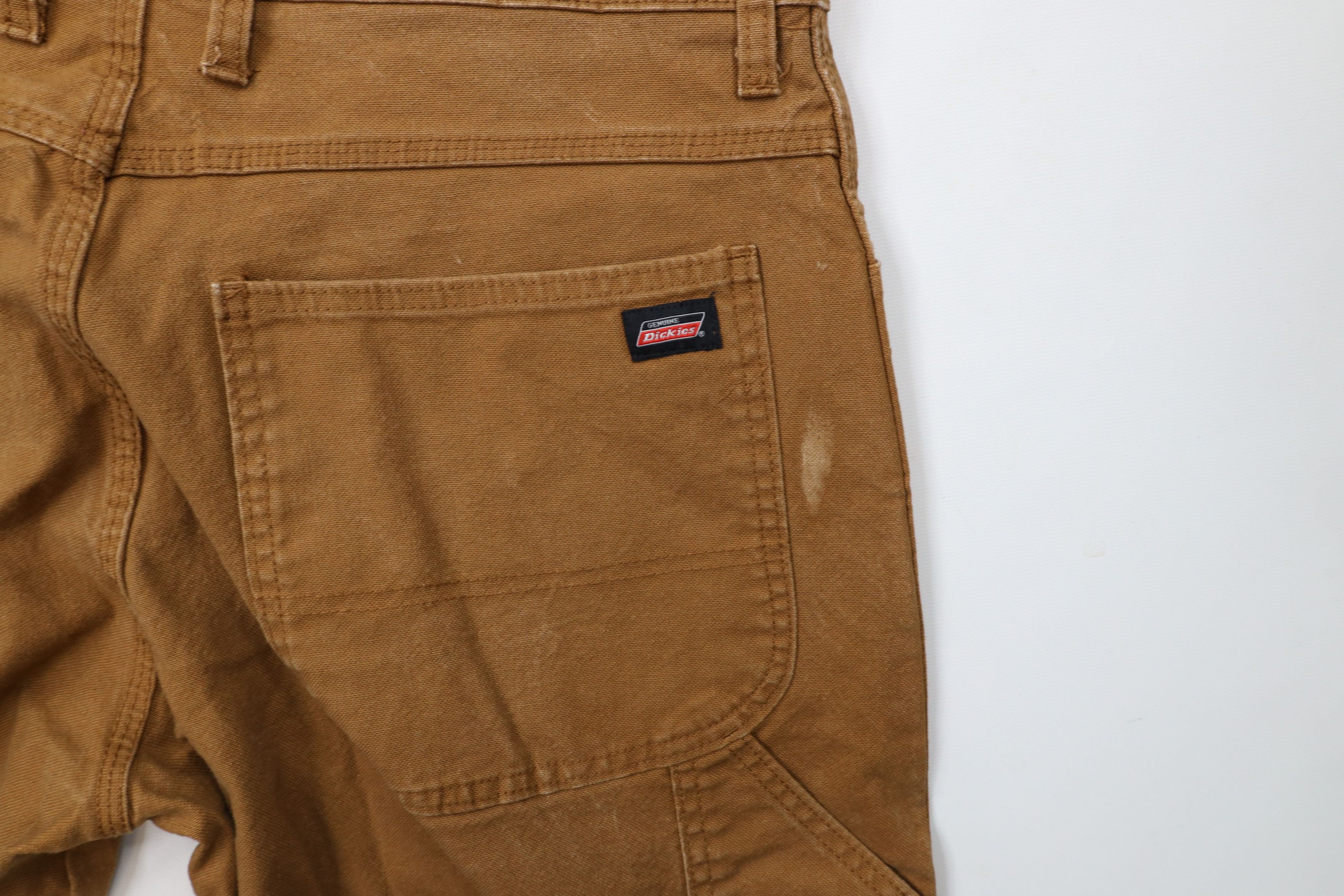 Dickies × Vintage Vintage Y2K Dickies Canvas Wide Leg Dungaree Pants Duck Size US 32 / EU 48 - 12 Thumbnail