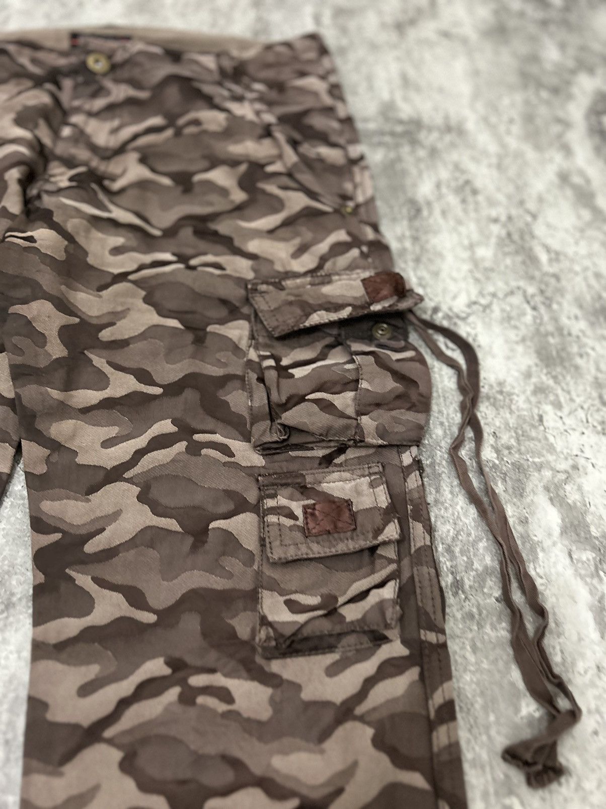 If Six Was Nine × Le Grande Bleu (L.G.B.) × Morgan Homme Morgan Homme Cargo Bondage army Pants Size US 31 - 5 Thumbnail