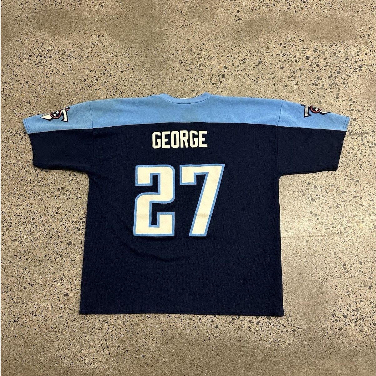 Logo Athletic × NFL × Vintage Vintage Tennessee Titans Eddie George Jersey Men's XXL Size US XXL / EU 58 / 5 - 2 Thumbnail
