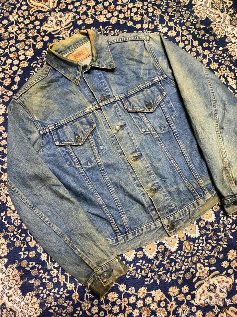 Levi's Vintage Clothing Vintage 90s Levi's Distessed Denim Jacket Size US S / EU 44-46 / 1 - 3 Thumbnail