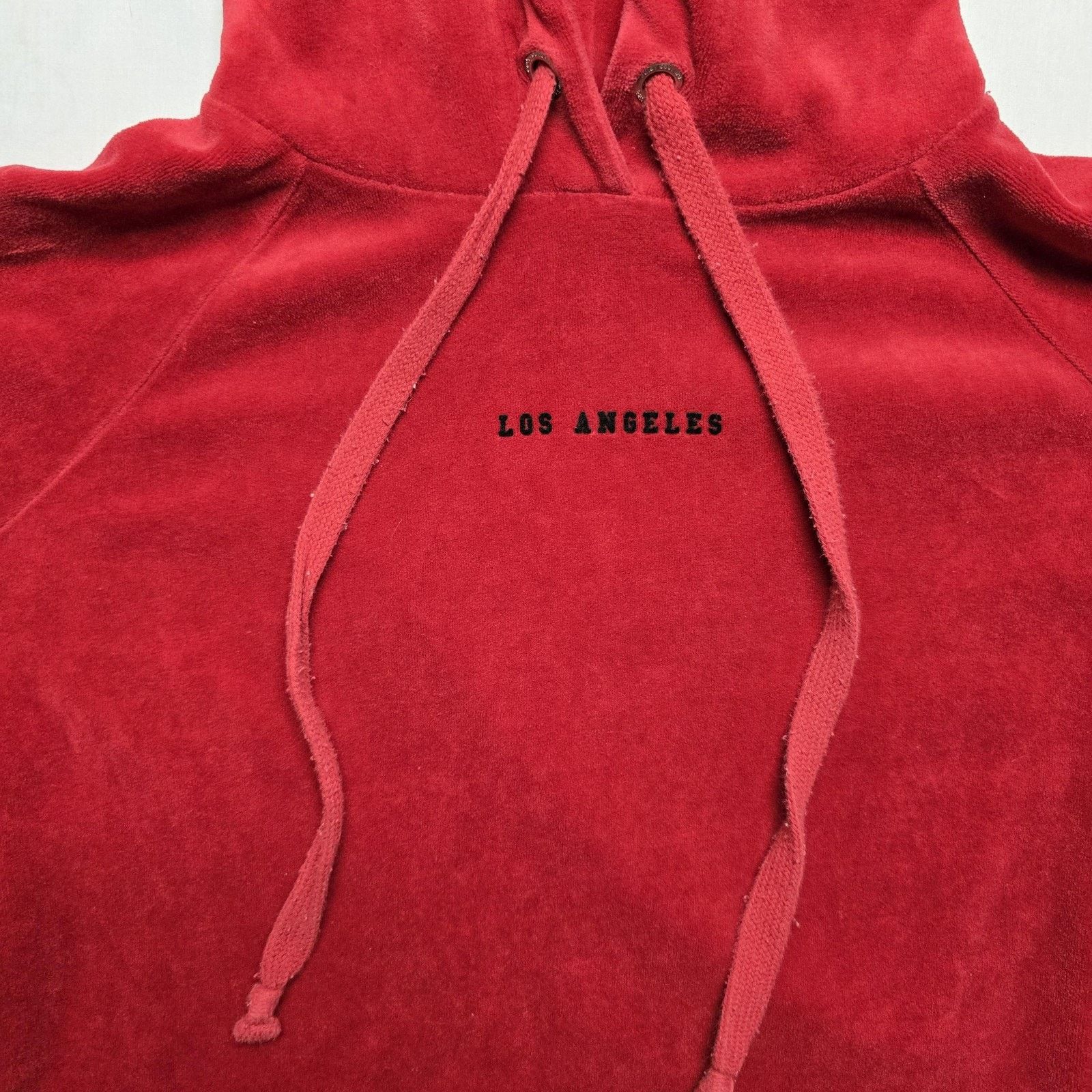 Juicy Couture Juicy Couture Black Label Hoodie Velour Los Angeles Pullover Size M / US 6-8 / IT 42-44 - 5 Thumbnail
