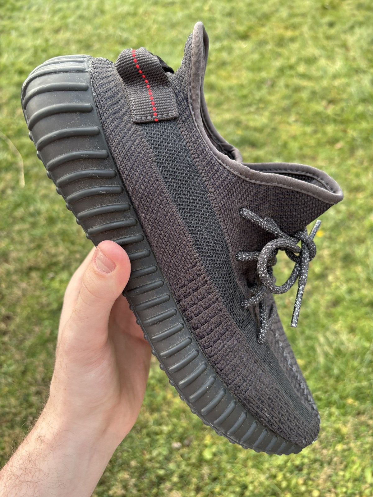 Adidas Adidas Yeezy Boost 350 V2 Black Non-Reflective Size 10.5 Size US 10.5 / EU 43-44 - 1 Thumbnail