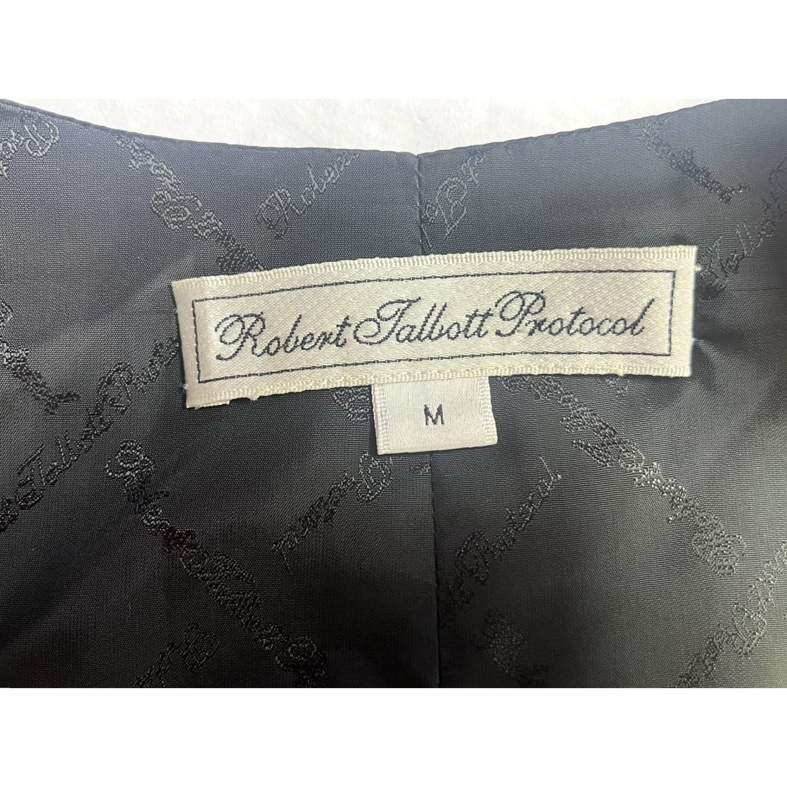 Vintage Robert Talbott Protocol Formal Gold Black Vest Men's Size Medium Size US M / EU 48-50 / 2 - 5 Thumbnail