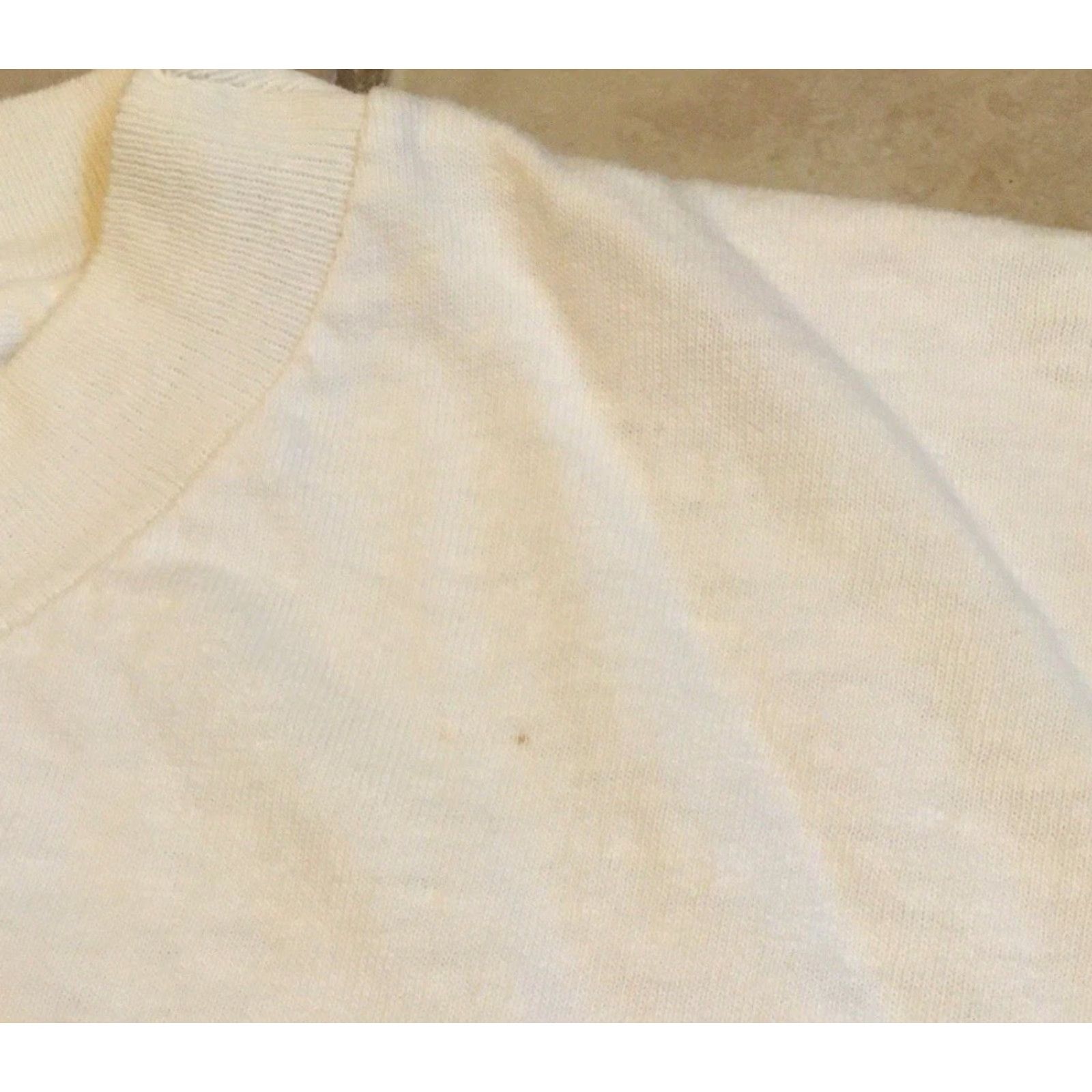Vintage Vtg 90s Purr-fectly Ok To Make Mistakes Faded Shirt L Funny Saying Animal Cat Shirt Mens White 1990s Humor Dogs Cats Vintage 90s USA Size US L / EU 52-54 / 3 - 5 Thumbnail