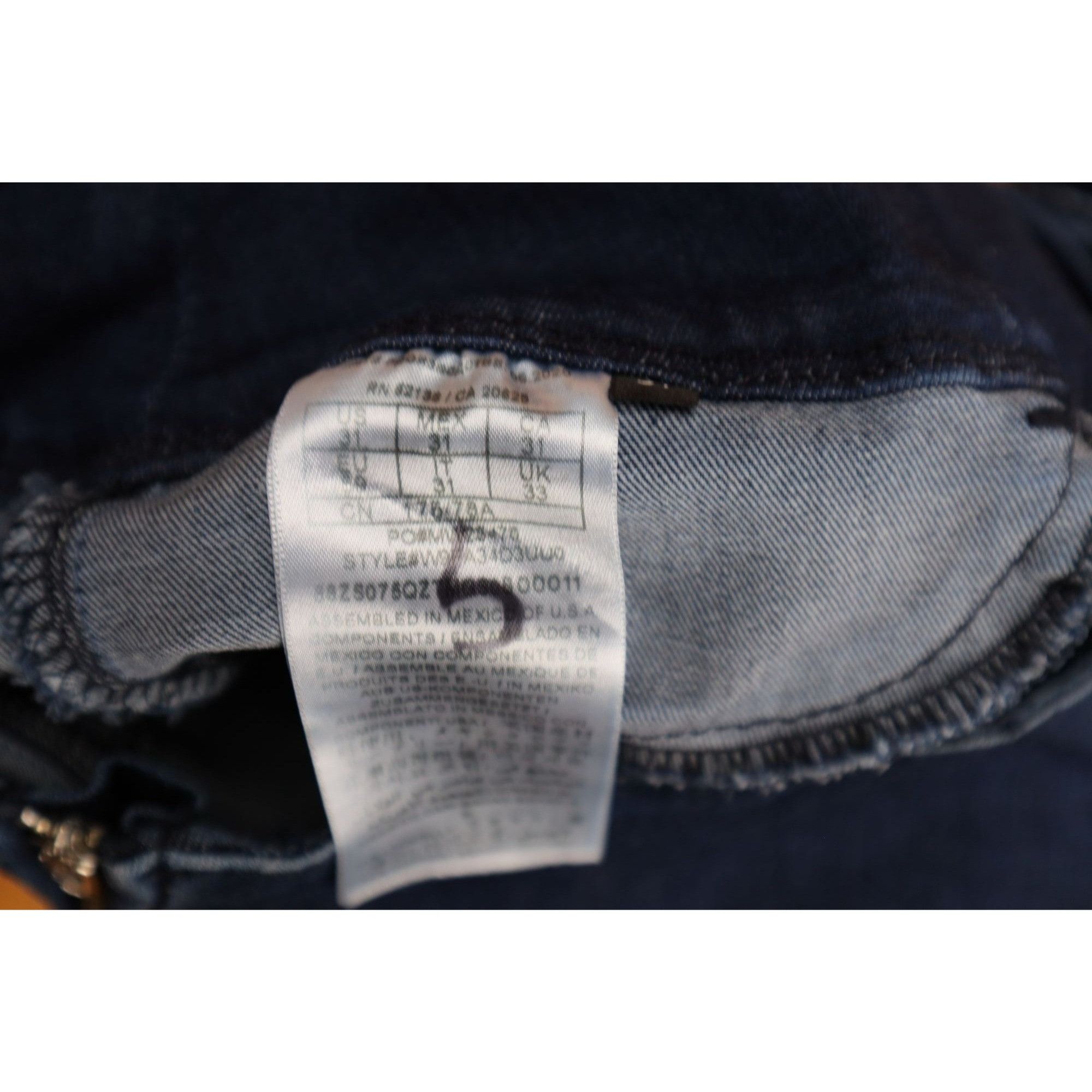 American Eagle Outfitters American Eagle Highest Waist Jegging Size 0 Short Dark Wash Size 25" / US 0 / IT 36 - 5 Thumbnail