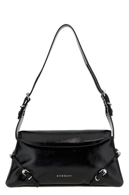 Givenchy GIVENCHY Voyou Black Leather Shoulder Bag New And Authentic Size ONE SIZE - 5 Thumbnail