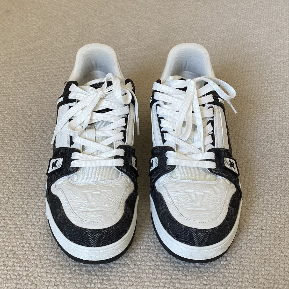 Louis Vuitton Louis Vuitton Trainer in Monogram Denim Size US 8 / EU 41 - 2 Thumbnail