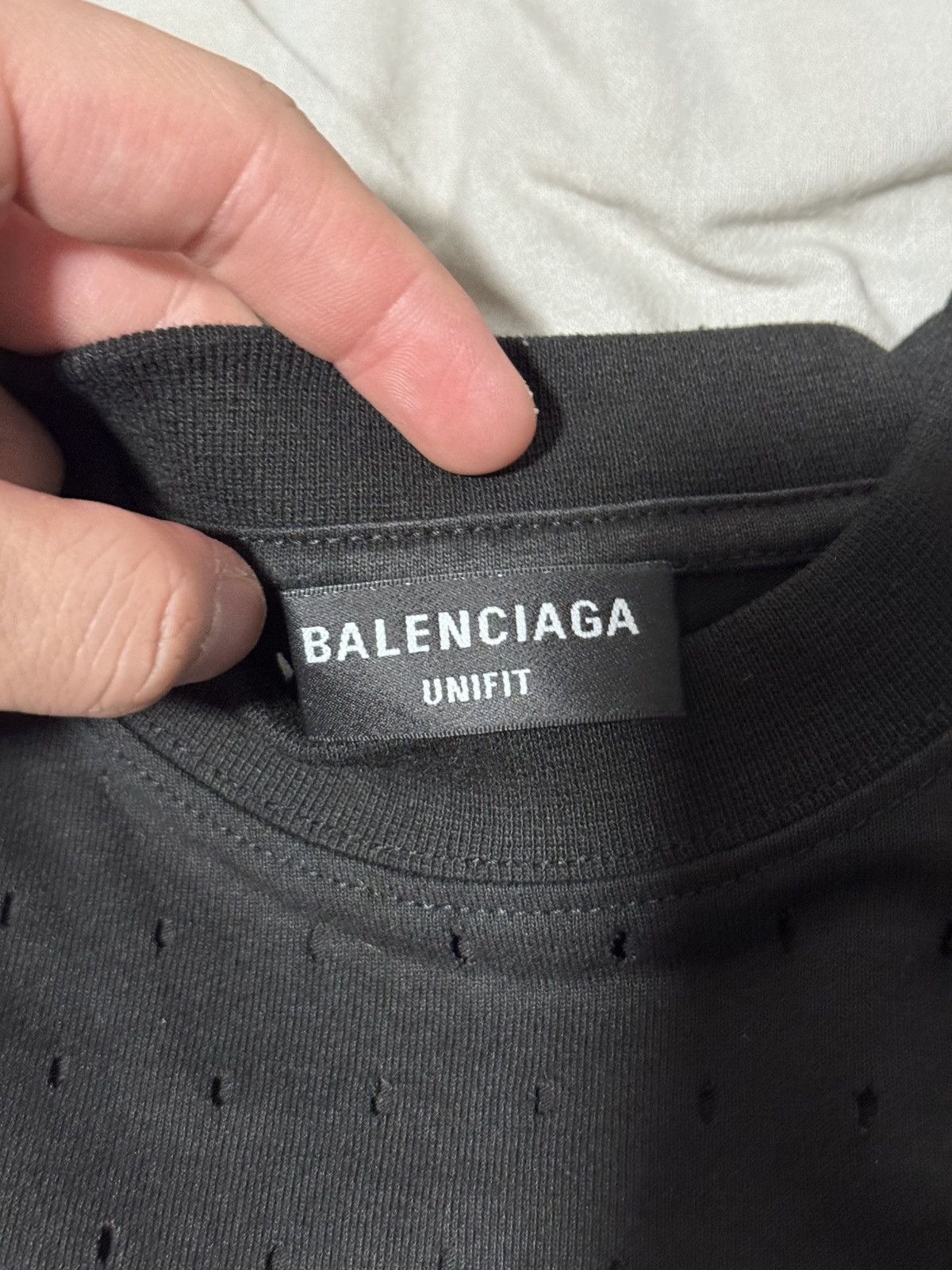 Balenciaga Sporty B Jersey Tee Size US L / EU 52-54 / 3 - 3 Thumbnail