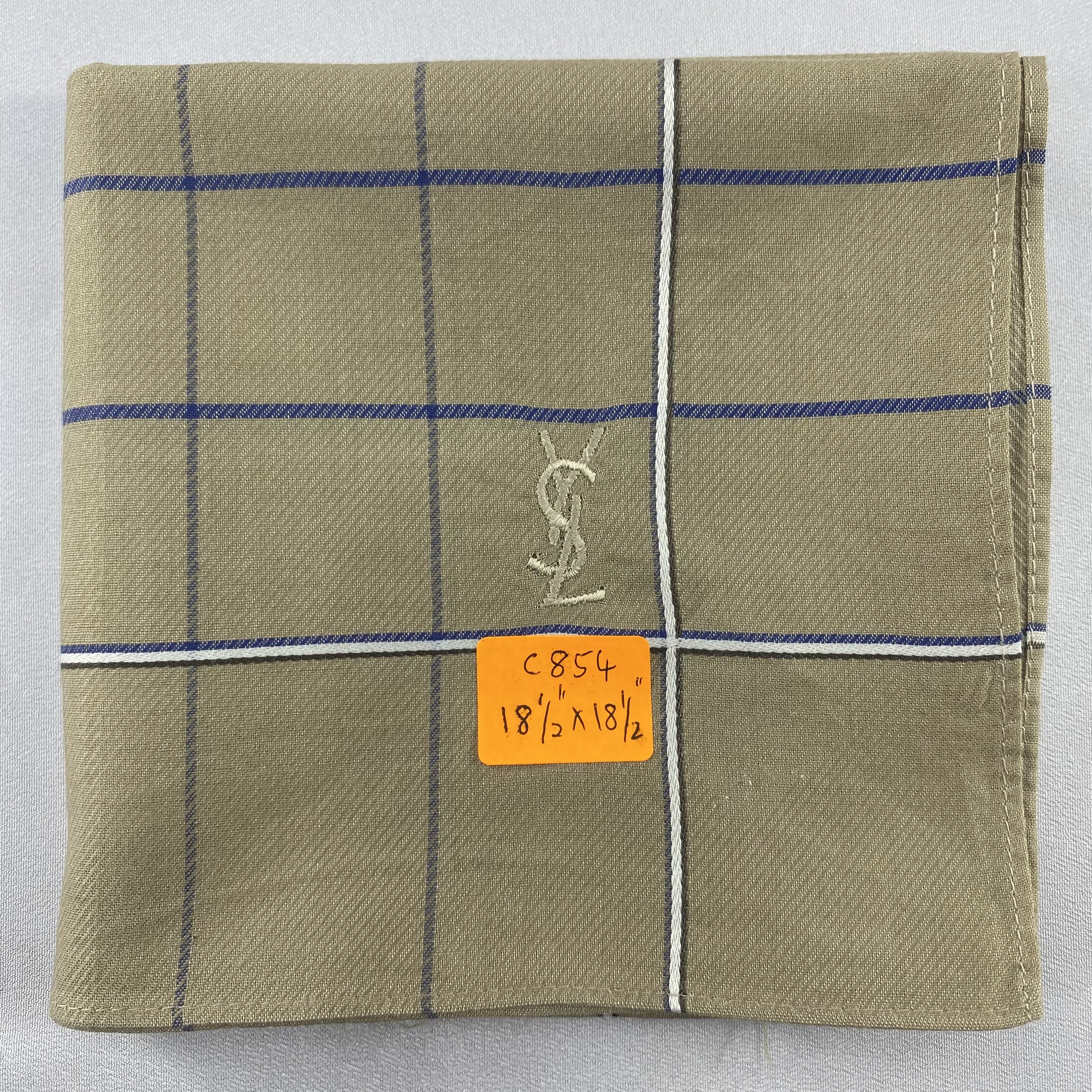 Yves Saint Laurent Yves Saint Laurent Handkerchief / Bandana / Neckerchief C854 Size ONE SIZE - 8 Thumbnail