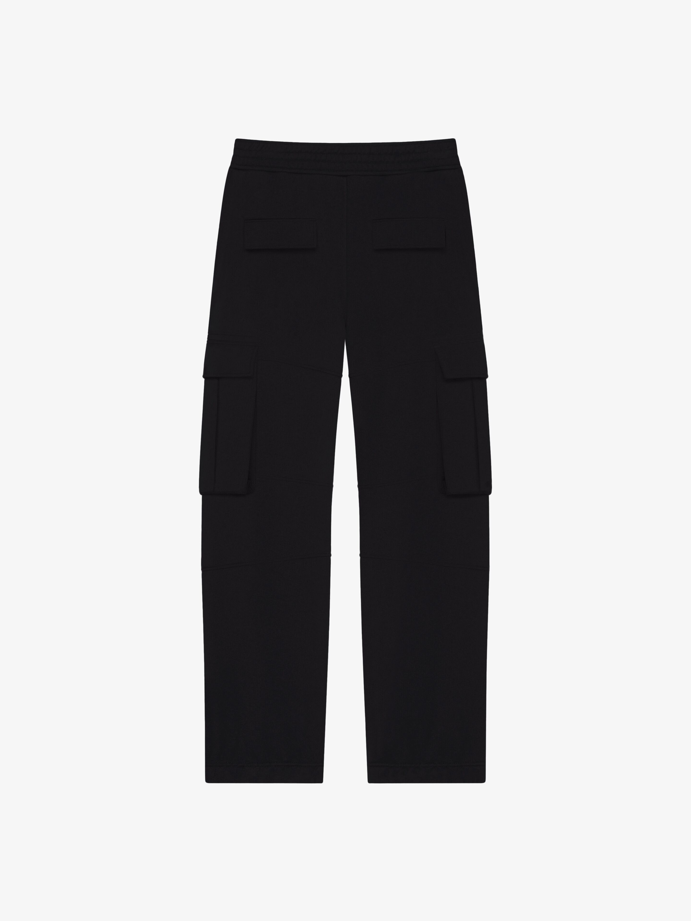 Givenchy o1w1db10325 Jersey Cargo Pants in Black Size US 32 / EU 48 - 5 Thumbnail