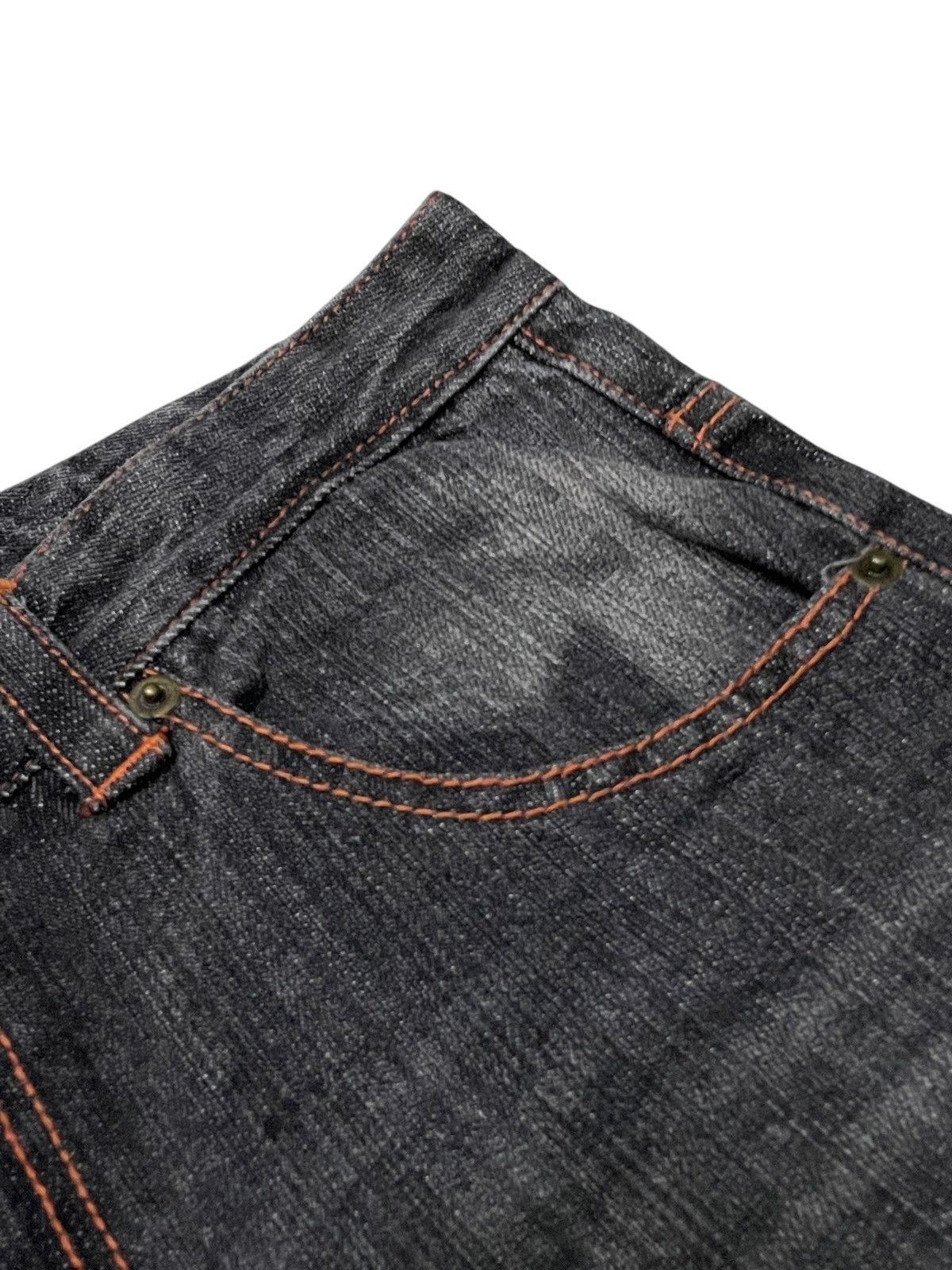 Japanese Brand × Le Grande Bleu (L.G.B.) × Vintage Peace Symbol Japanese Brand Flared Denim Jeans Size US 30 / EU 46 - 18 Thumbnail