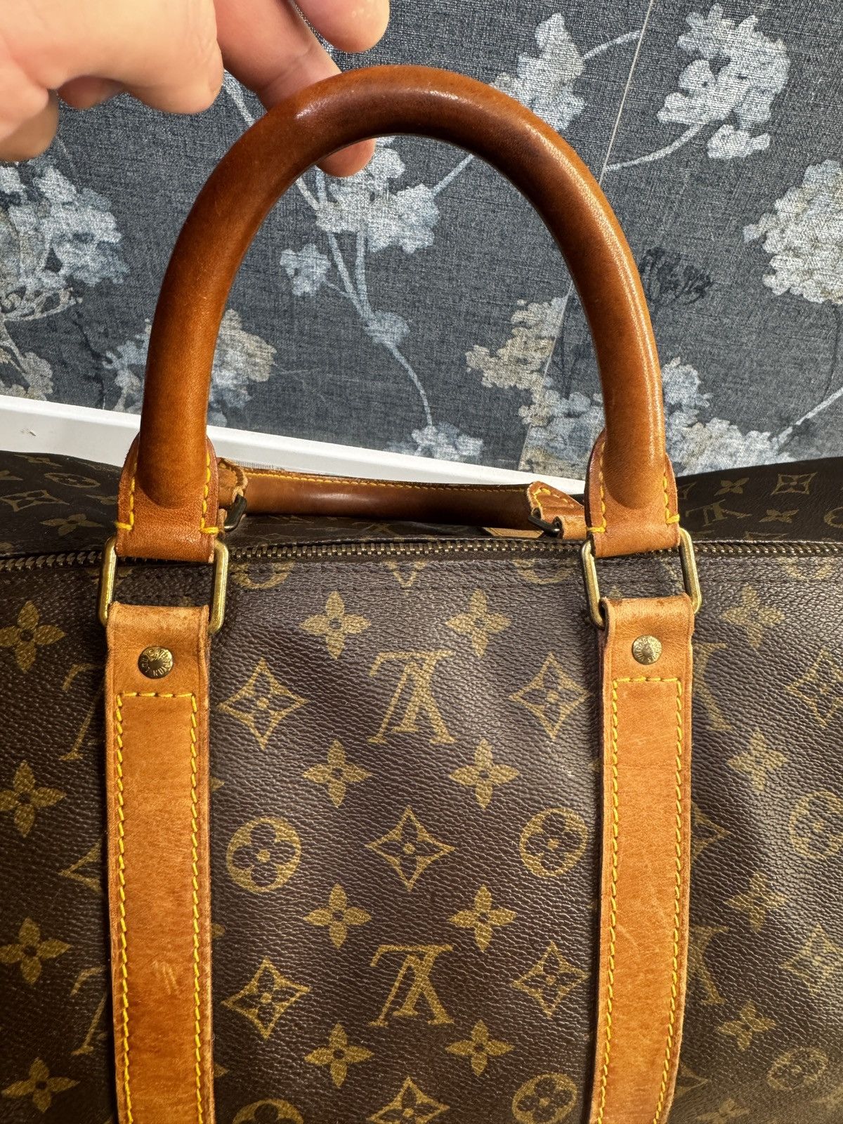 Louis Vuitton Louis Vuitton Keepall 50 Large Travel Bag Size ONE SIZE - 9 Thumbnail