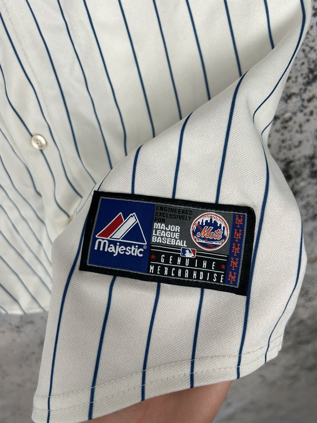 MLB Vintage Majestic MLB New York Mets Sport Streetwear Rare 90s Size US L / EU 52-54 / 3 - 6 Thumbnail