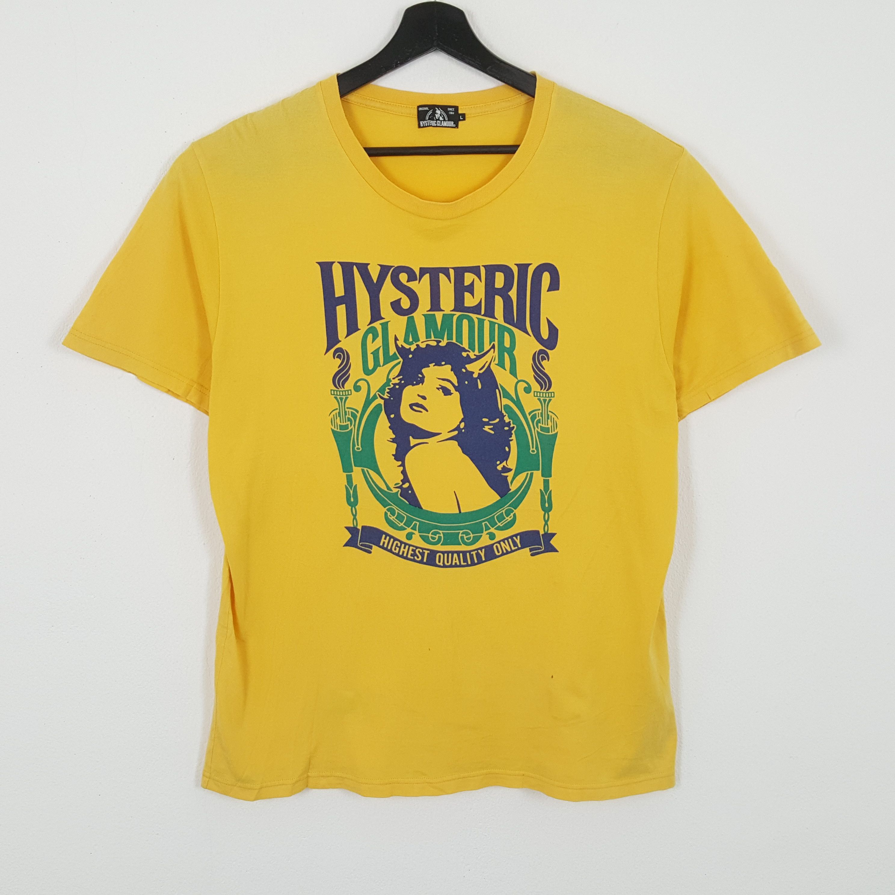 Hysteric Glamour × Japanese Brand × Vintage HYSTERIC GLAMOUR Japanese Brand Streetwear Style Tshirt Size US L / EU 52-54 / 3 - 1 Thumbnail