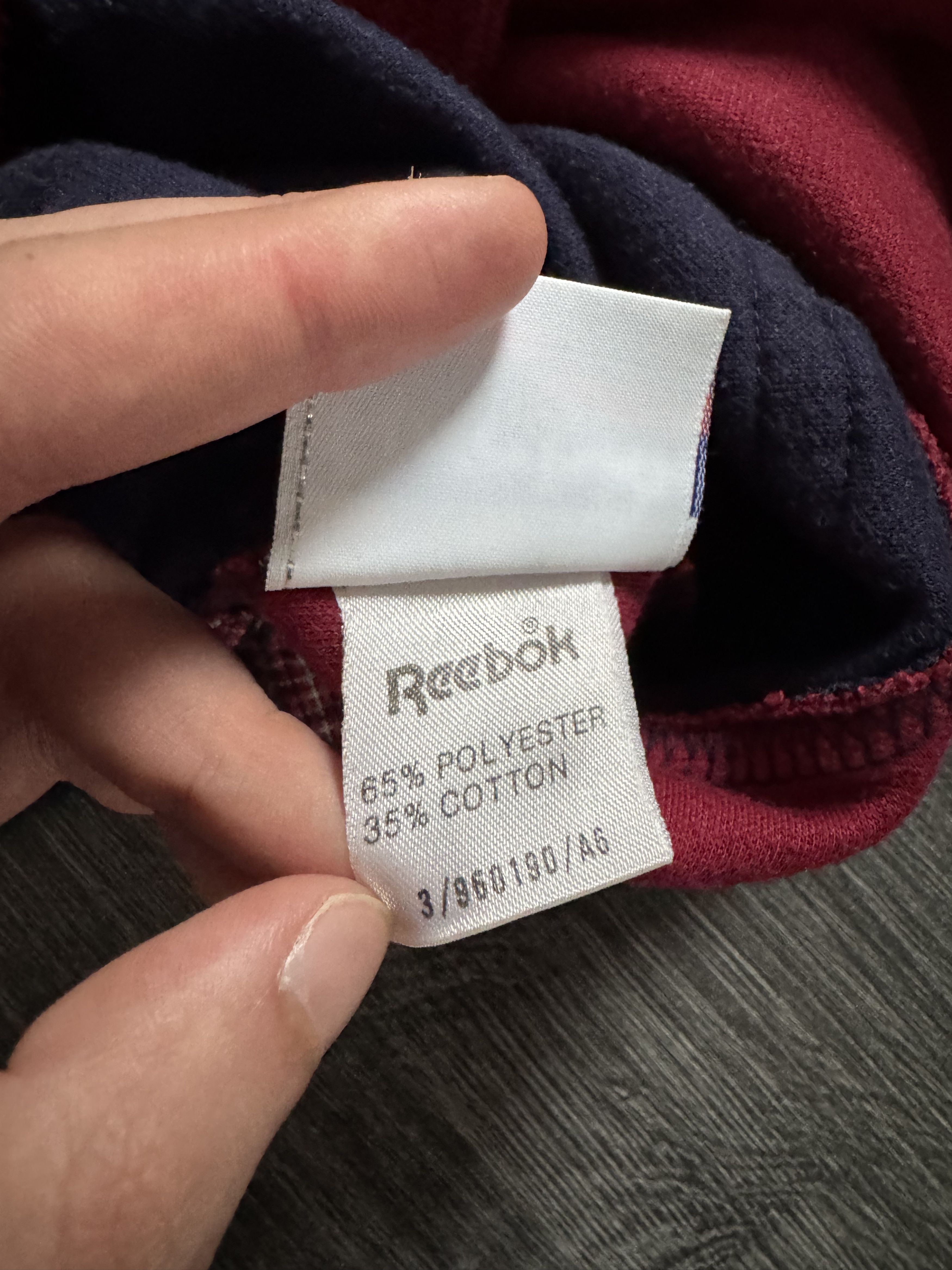 Reebok Vintage 90s Reebok Sweater Big Logo made in Korea Size US XS / EU 42 / 0 - 7 Thumbnail
