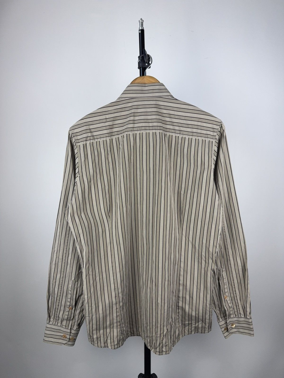 Hugo Boss Vintage 00s Luxury Hugo Boss Designer Striped pattern Shirt Size US M / EU 48-50 / 2 - 8 Thumbnail