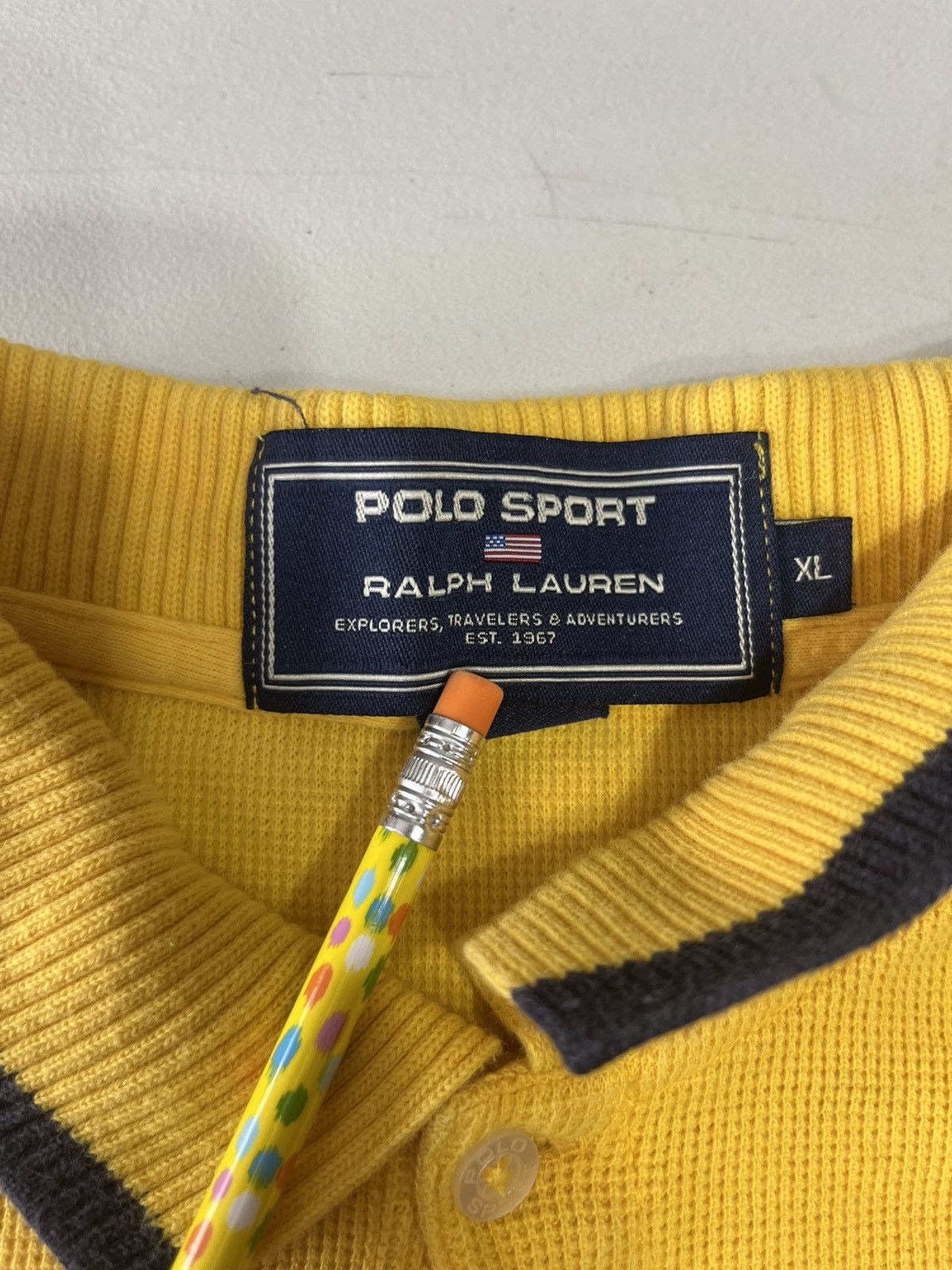Polo Ralph Lauren × Vintage Vintage polo sport polo shirt Size US XL / EU 56 / 4 - 3 Thumbnail