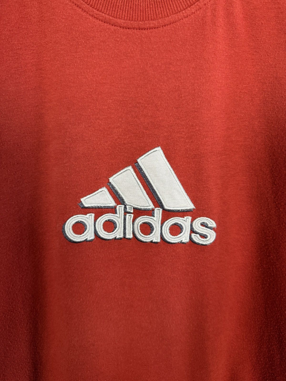 Adidas Men’s Adidas Vintage T-Shirt Big Logo Streetwear Size 38/40 Size US M / EU 48-50 / 2 - 6 Thumbnail