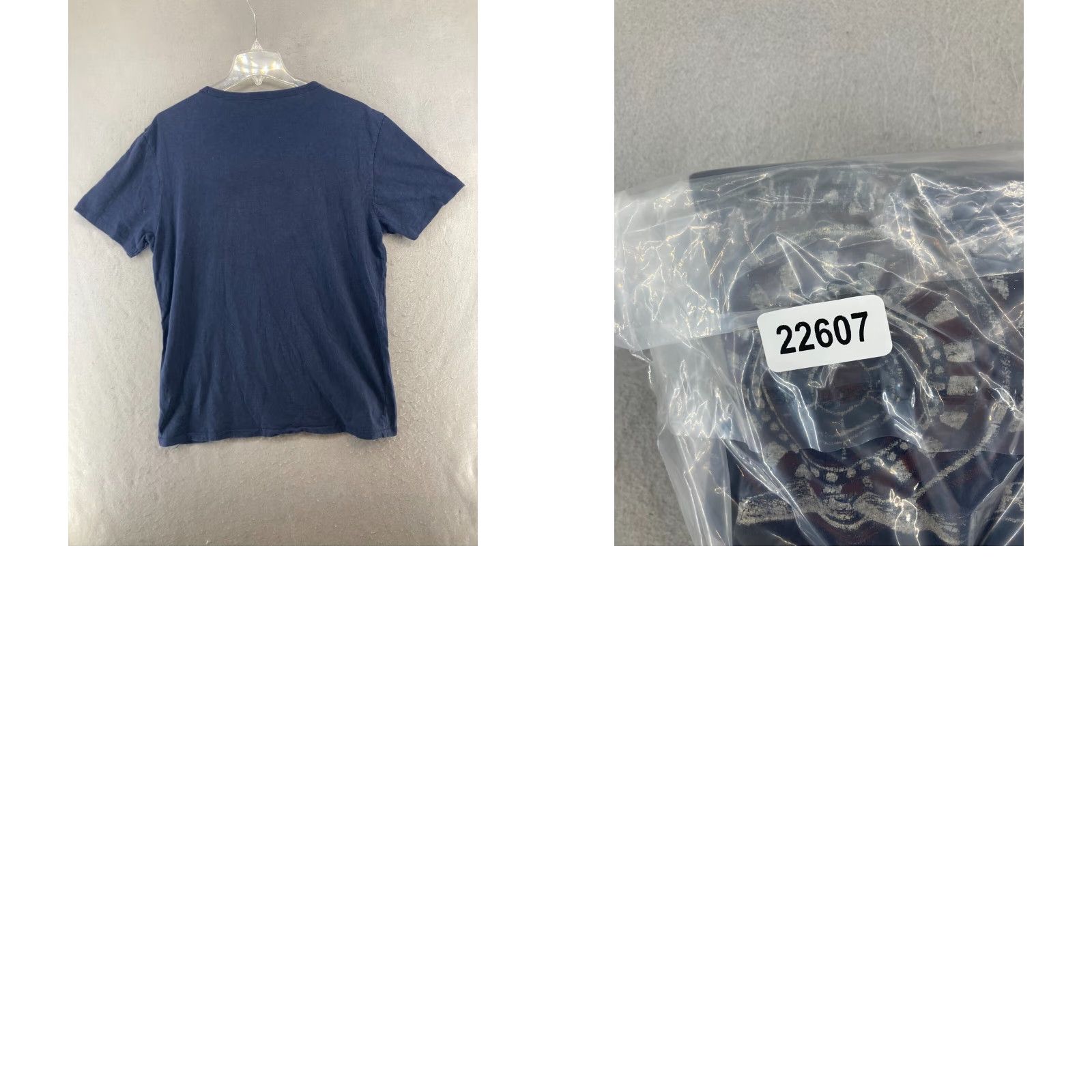 Lucky Brand Lucky Brand Mens TShirt Large Blue High Roller Dice Cards Roulette TShirt Crew Neck Jersey Cotton Graphic Print USA 10s 90s Mens Size US L / EU 52-54 / 3 - 8 Thumbnail