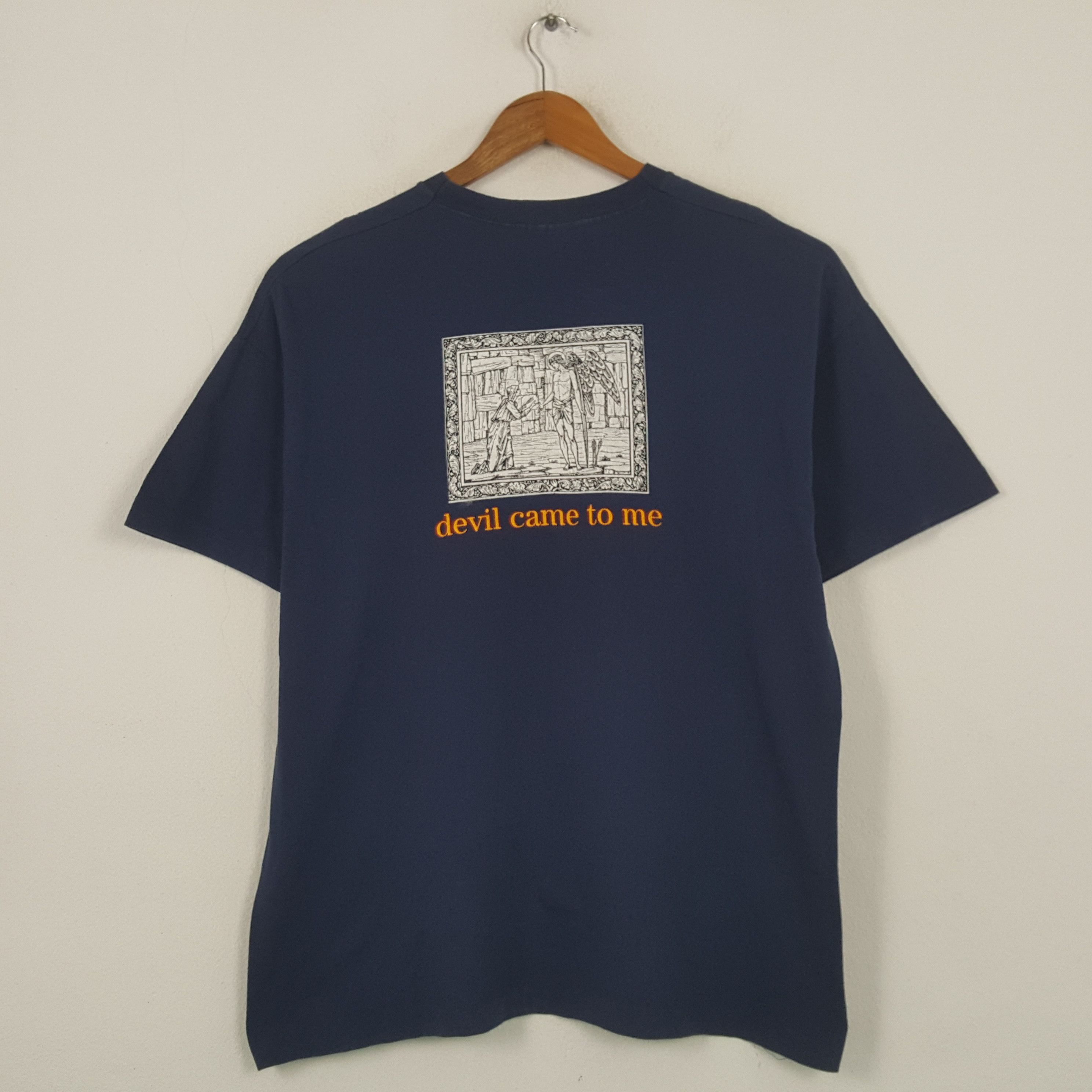 Band Tees Vintage Dover Devil Came To Me Spanish Grunge Band Tees 32 Size US XL / EU 56 / 4 - 3 Thumbnail