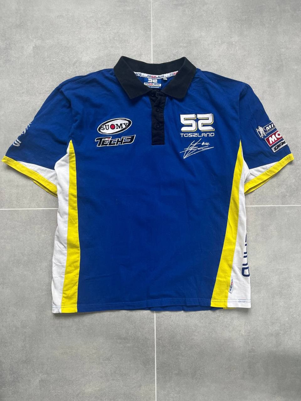 Band Tees To52land Racing Patched Polo Shirt Size US XL / EU 56 / 4 - 1 Thumbnail