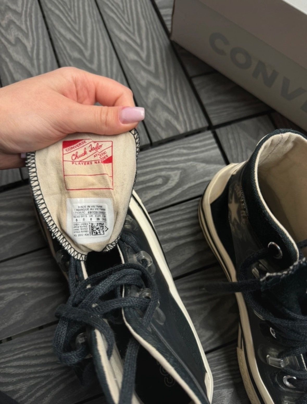 Converse × Kim Jones Converse x Kim Jones Black High Top Sneakers Size US 9 / IT 39 - 9 Thumbnail