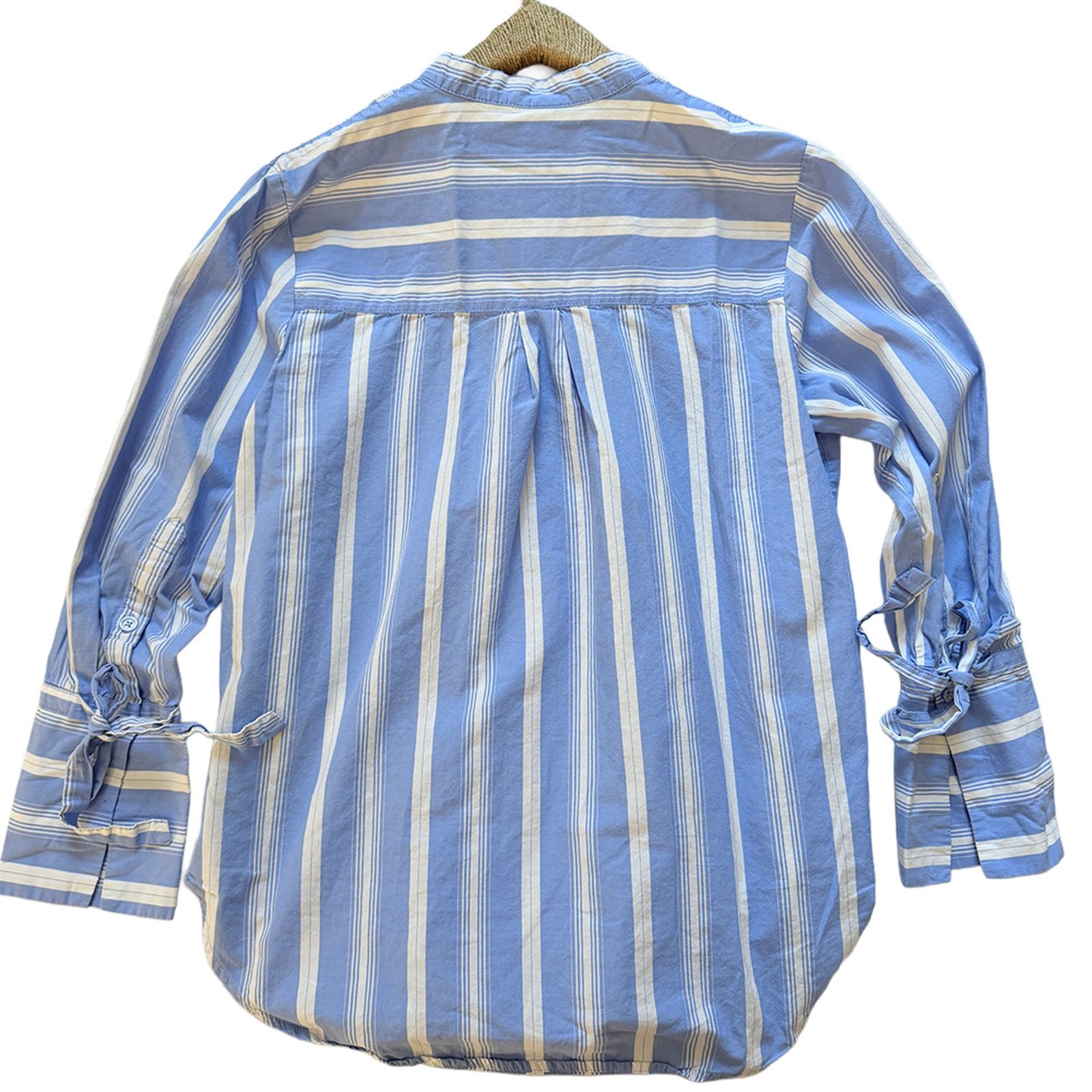 Other Who what wear cotton Button blouse mandarin collar coastal Size S / US 4 / IT 40 - 2 Thumbnail