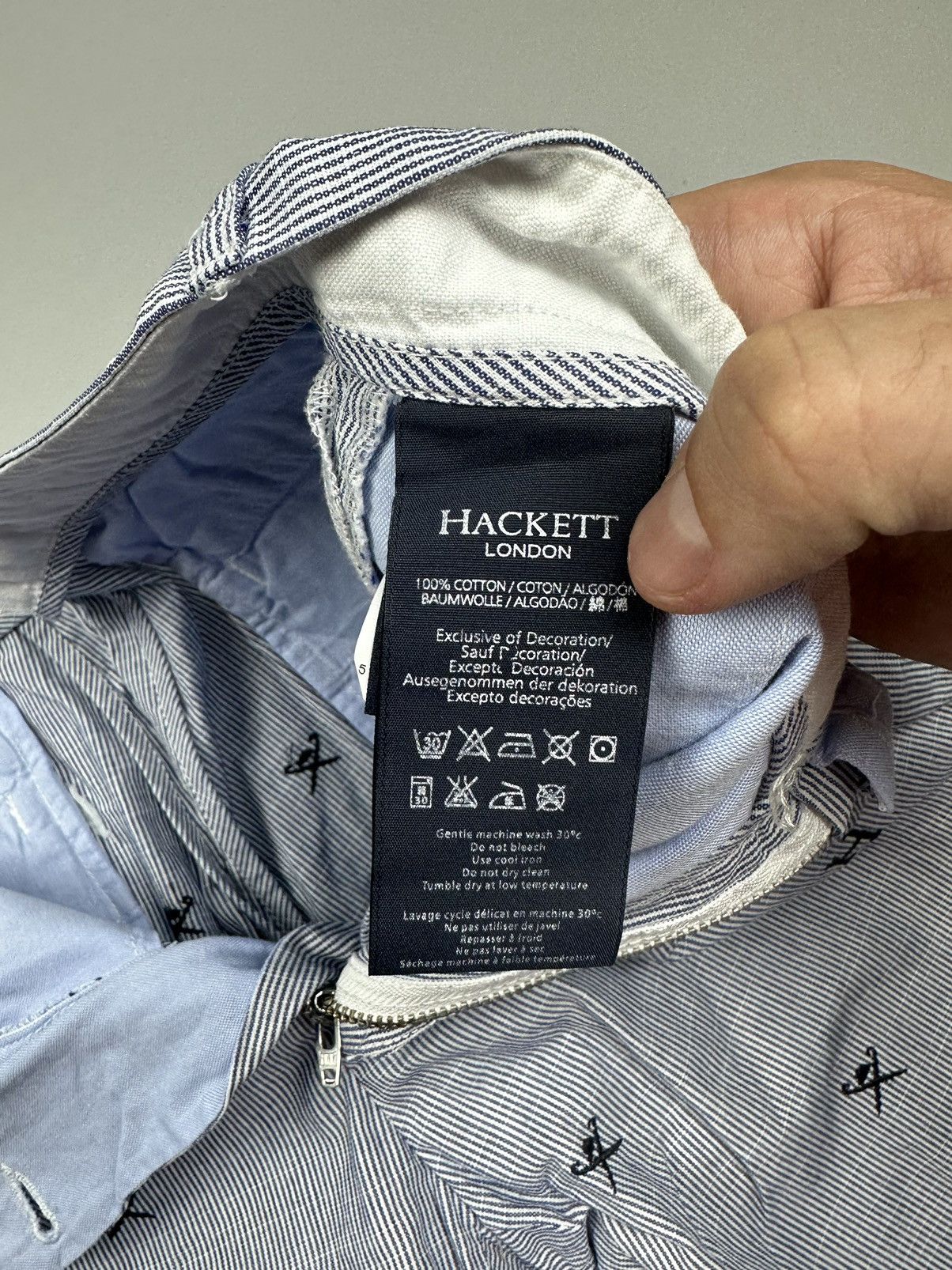Hackett Light yacht style logo monogram chino Hackett Kensington Size US 32 / EU 48 - 5 Thumbnail