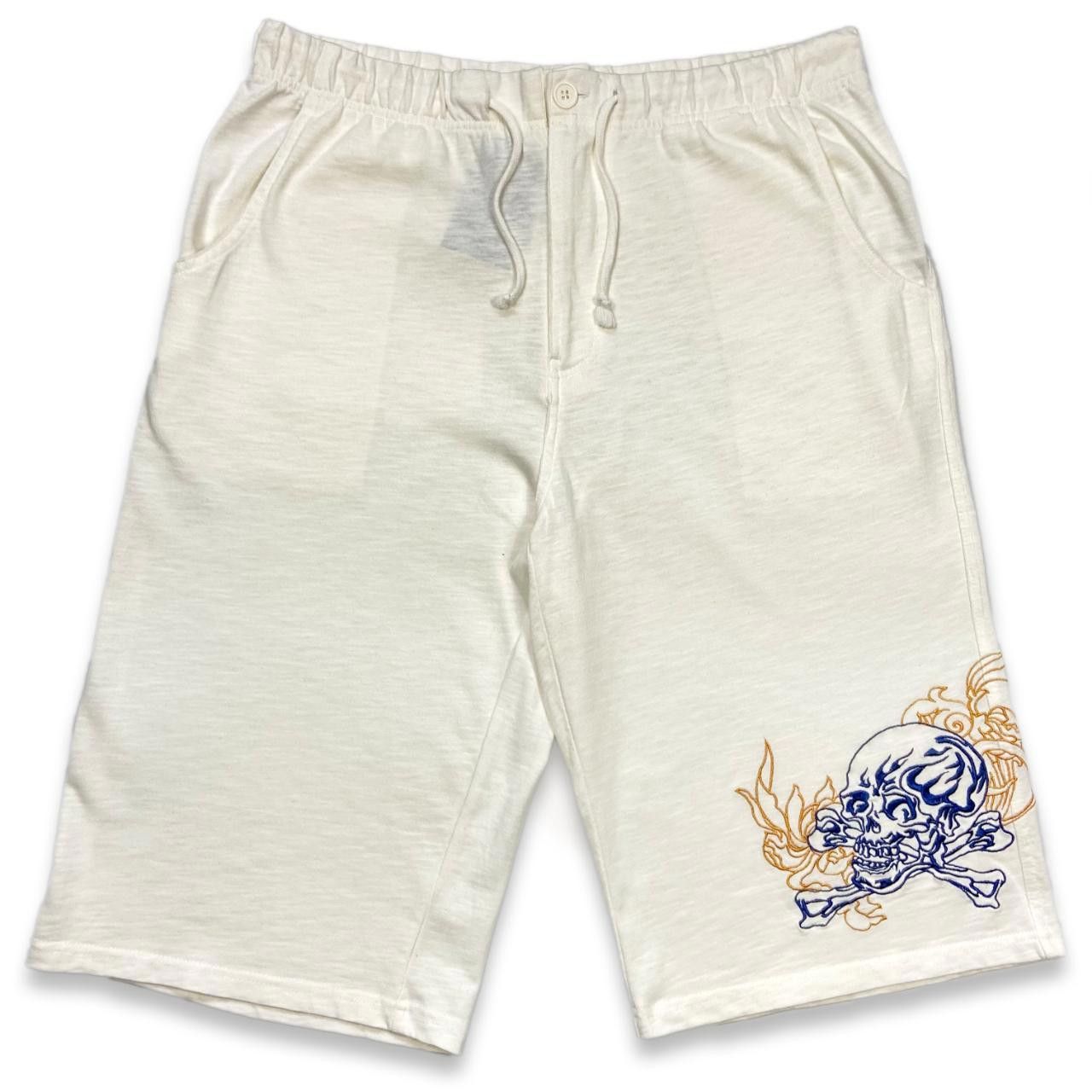 Designer Karakuri Embroidered Shorts Size US 32 / EU 48 - 1 Thumbnail