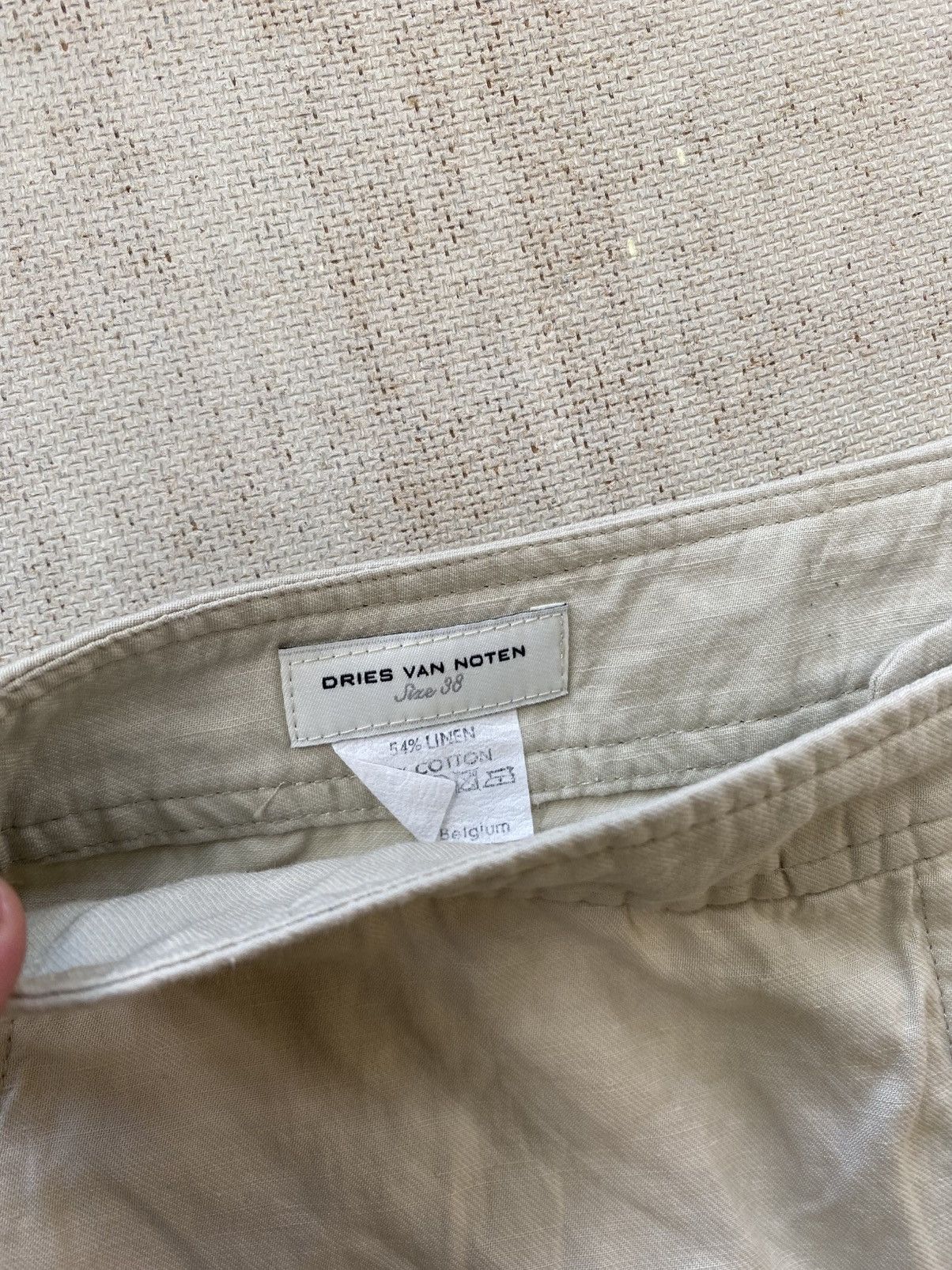 Dries Van Noten Dries Van Noten Linen Pants Size 28" / US 6 / IT 42 - 7 Thumbnail