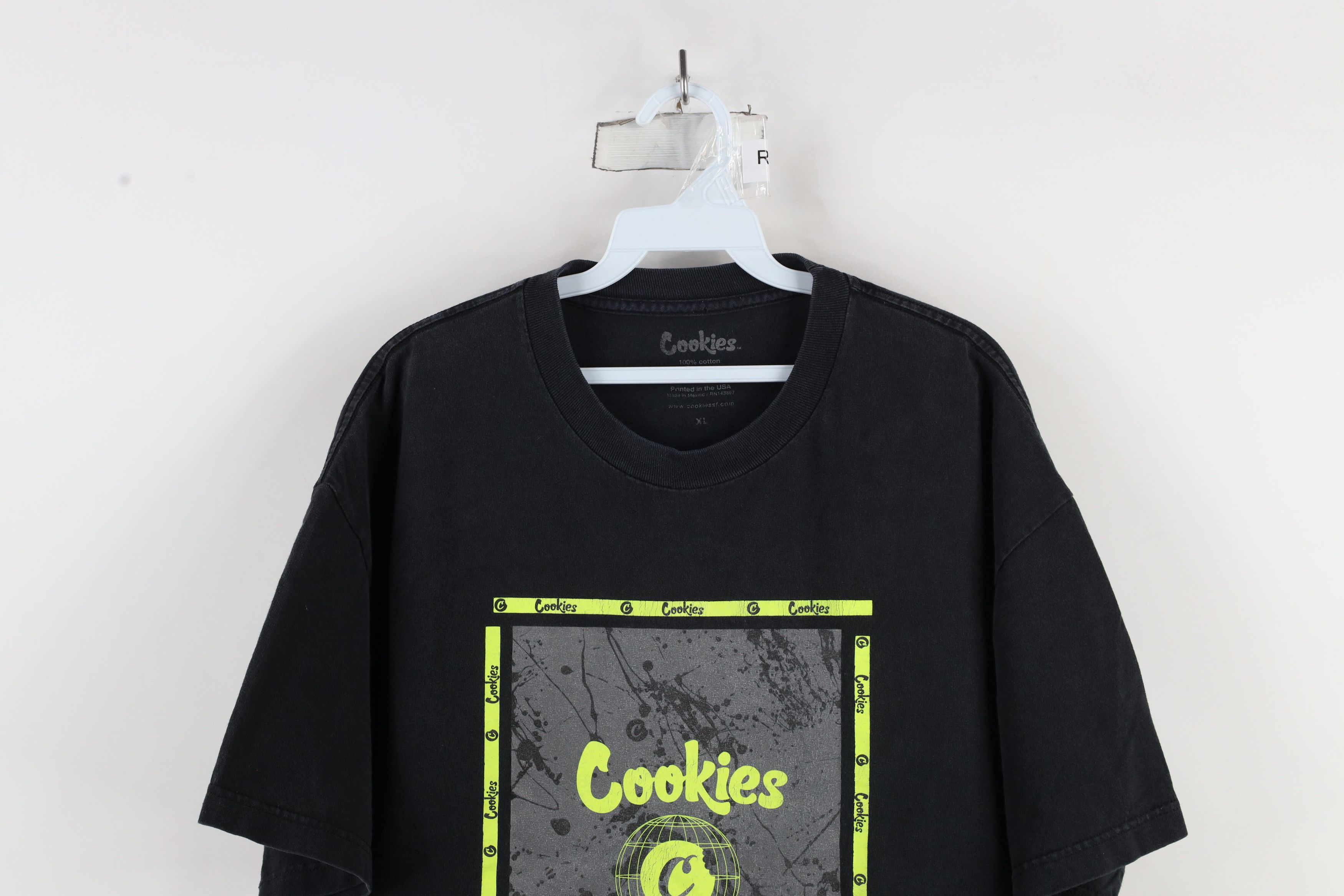 Vintage Vintage Cookies Skateboards Skateboarding T-Shirt Black Size US XL / EU 56 / 4 - 2 Thumbnail