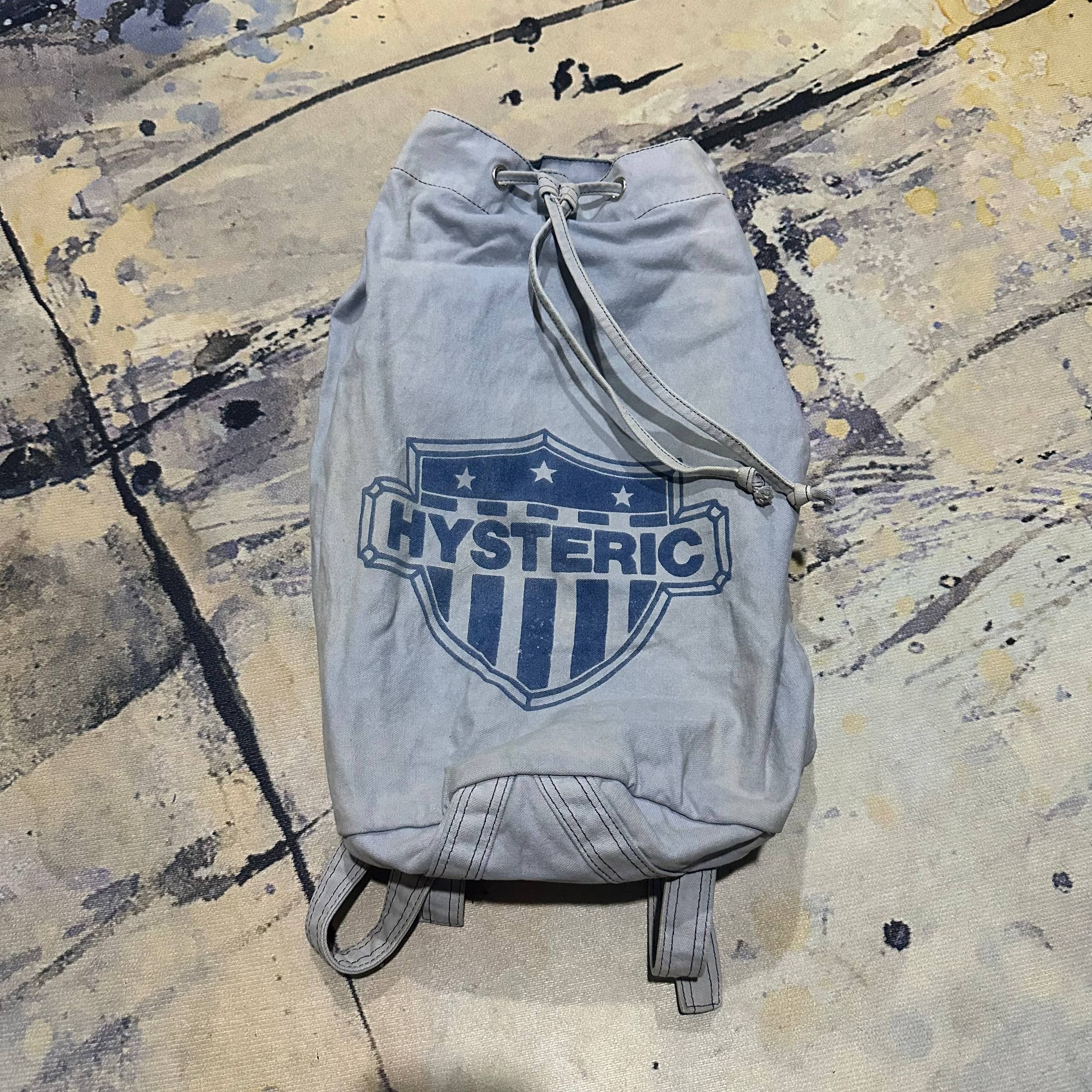 *GRAIL*1990 Hysteric Glamour Crest Flag Logo Backpack