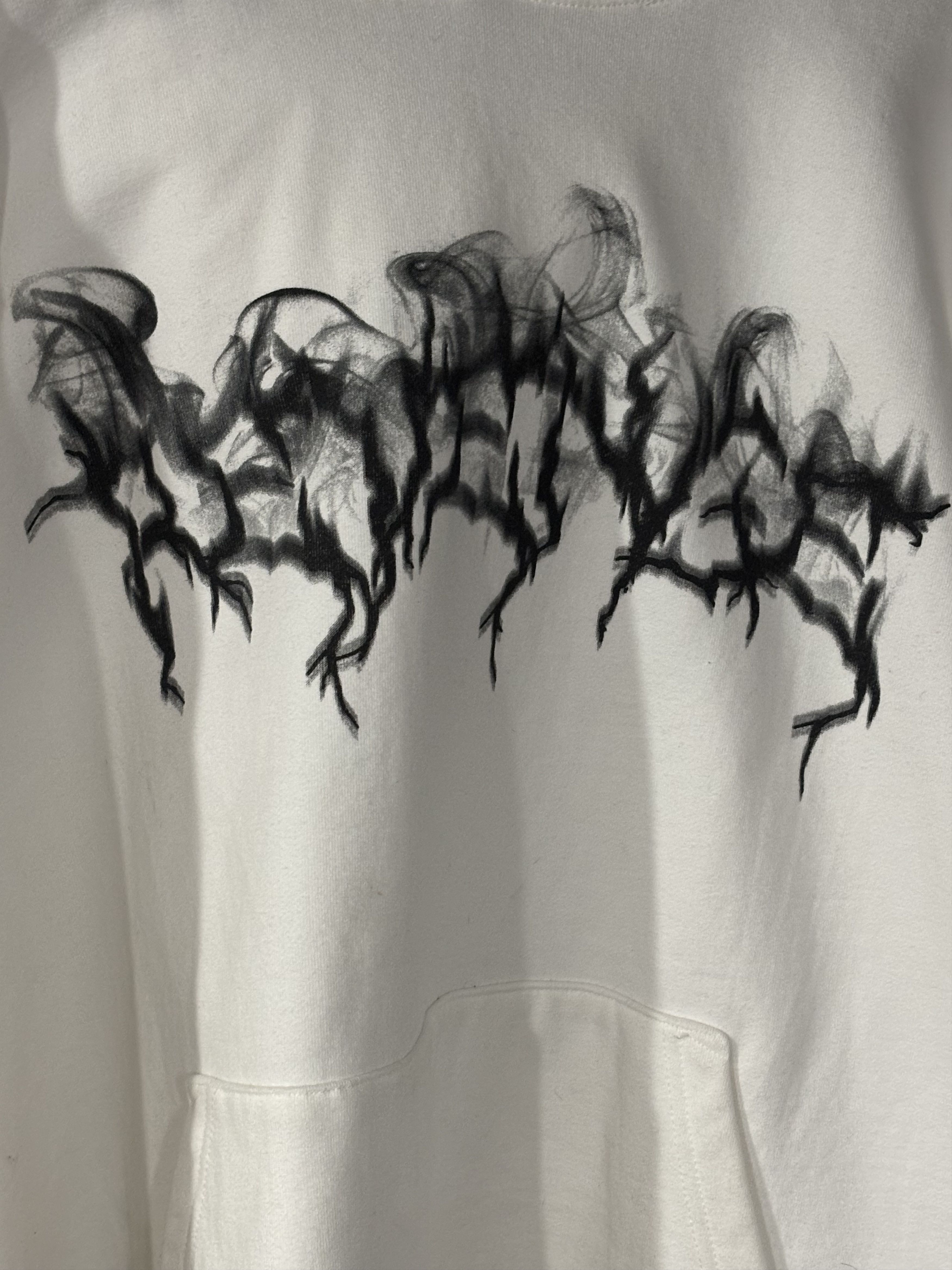 Revenge Revenge White smoke skull hoodie Size US XL / EU 56 / 4 - 2 Thumbnail