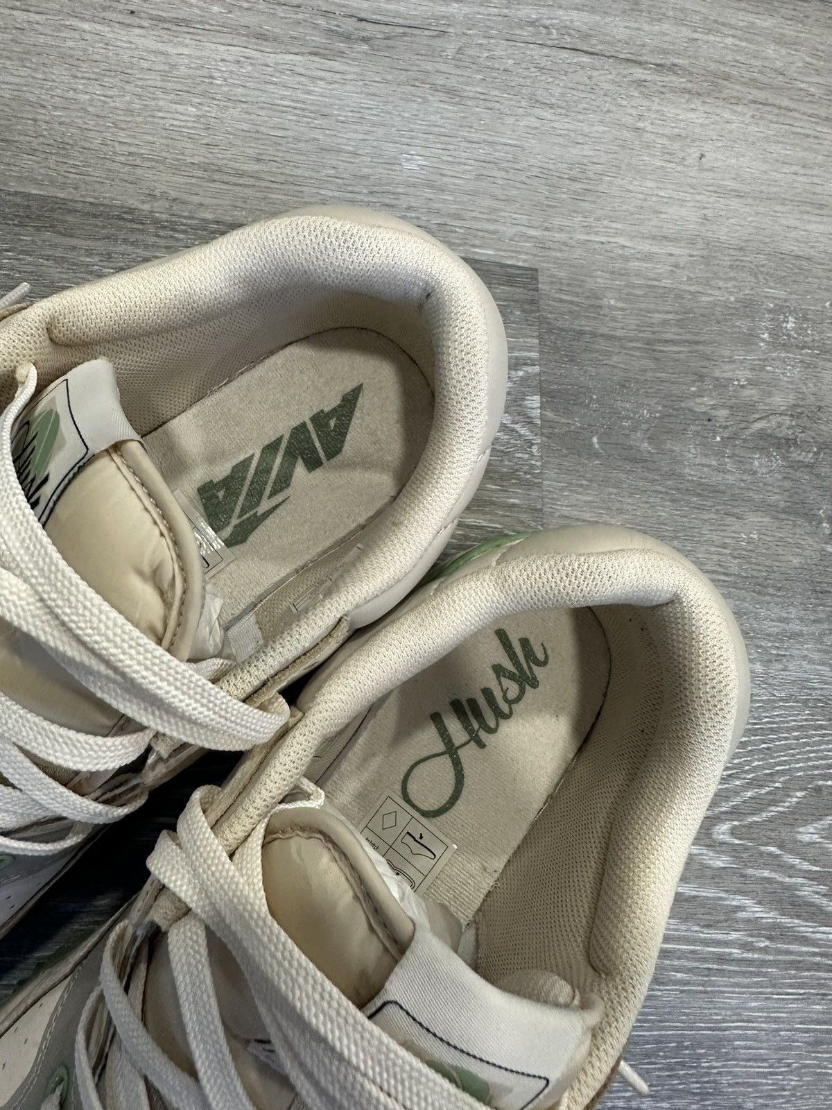 Avia Avia Legacy 855 Low Men White Cream Classic Green Size 12 Size US 12 / EU 45 - 6 Thumbnail