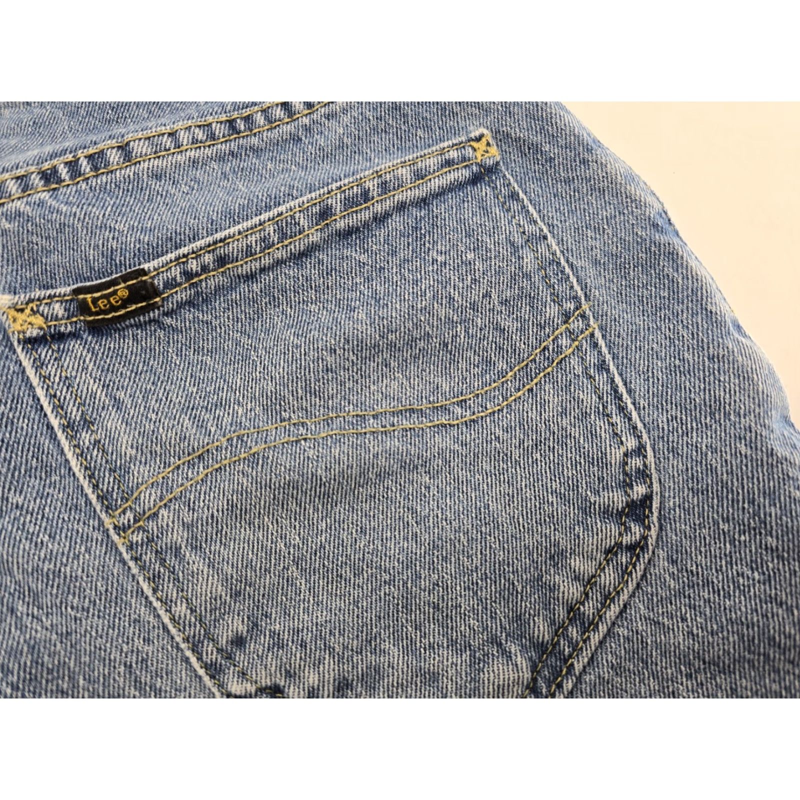 Lee Lee Regular Fit Jeans - Bootcut - Men - 28x30 - Blue - 5-Pocket - Cowhide Back Hole Size US 28 / EU 44 - 7 Thumbnail