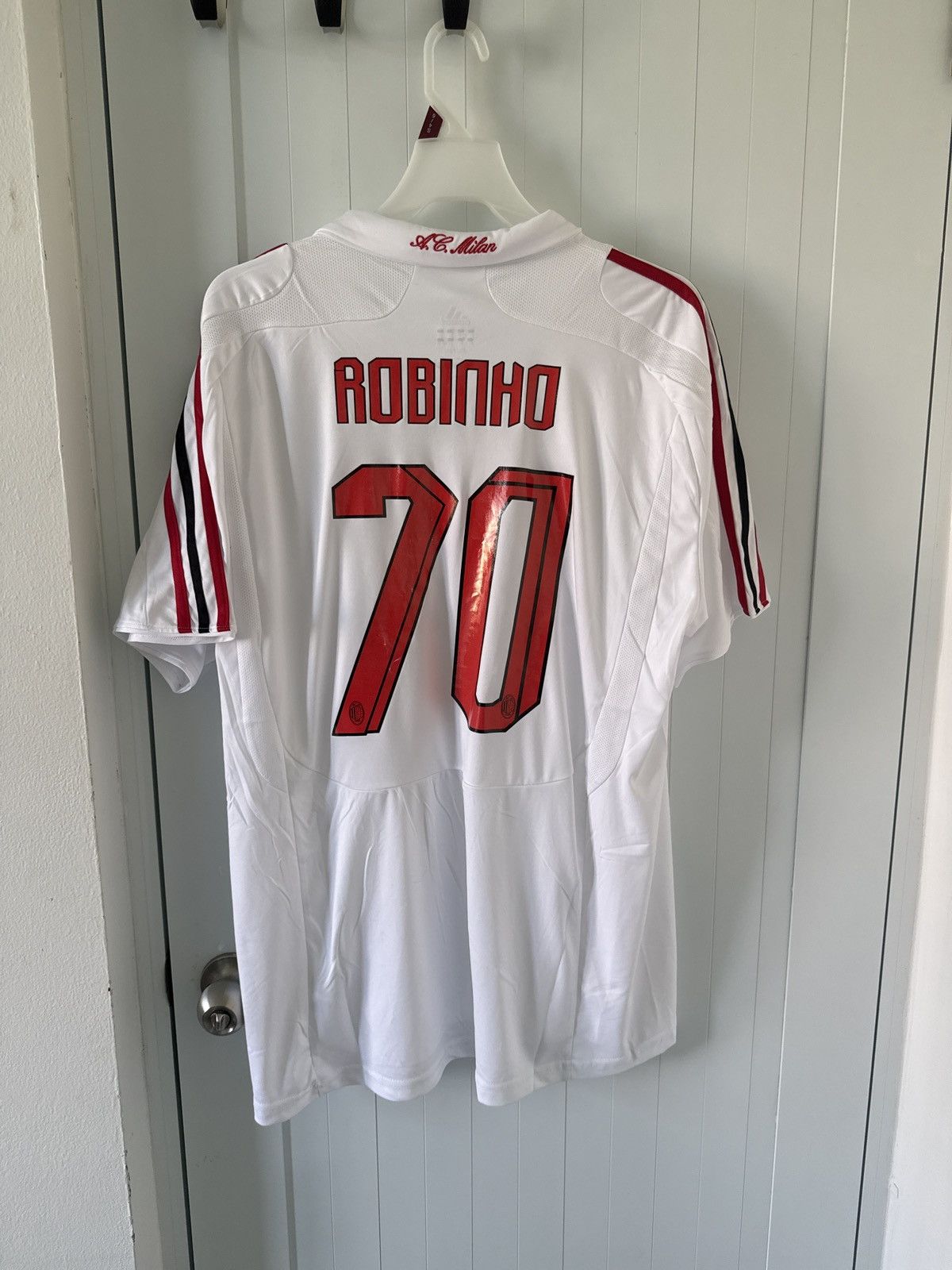 Other Robinho Ac Milan 2008-09 away Size US XXL / EU 58 / 5 - 3 Thumbnail