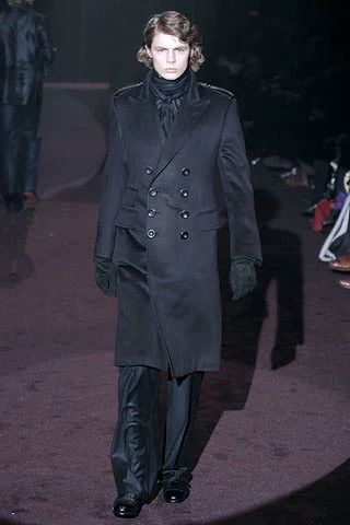 Gucci Gucci Tom Ford Era Double-Breasted Wool Cashmere Coat 46 Size US S / EU 44-46 / 1 - 2 Thumbnail
