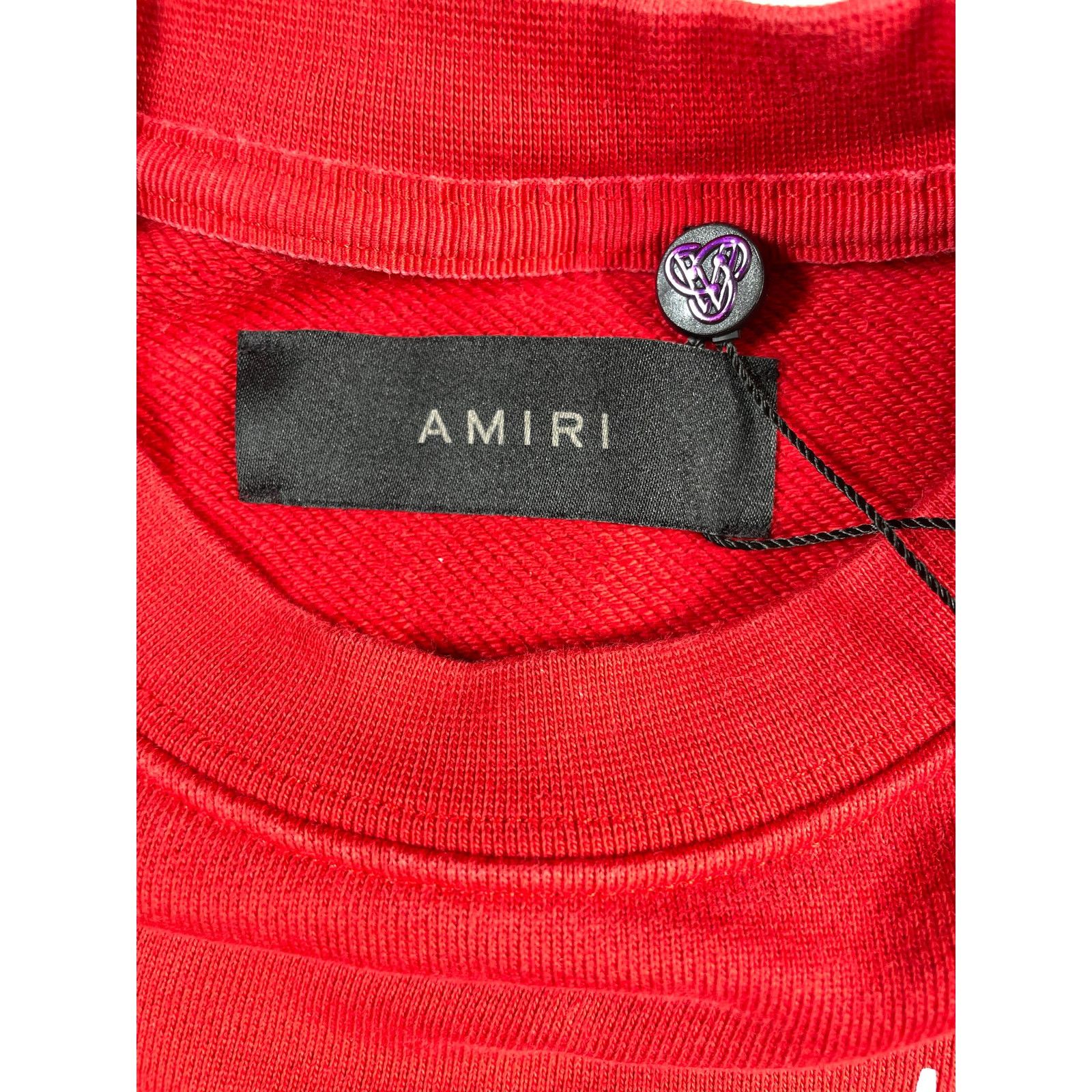 Amiri Amiri Bones Crew Red Sweatsuit Size XL / US 12-14 / IT 48-50 - 9 Thumbnail