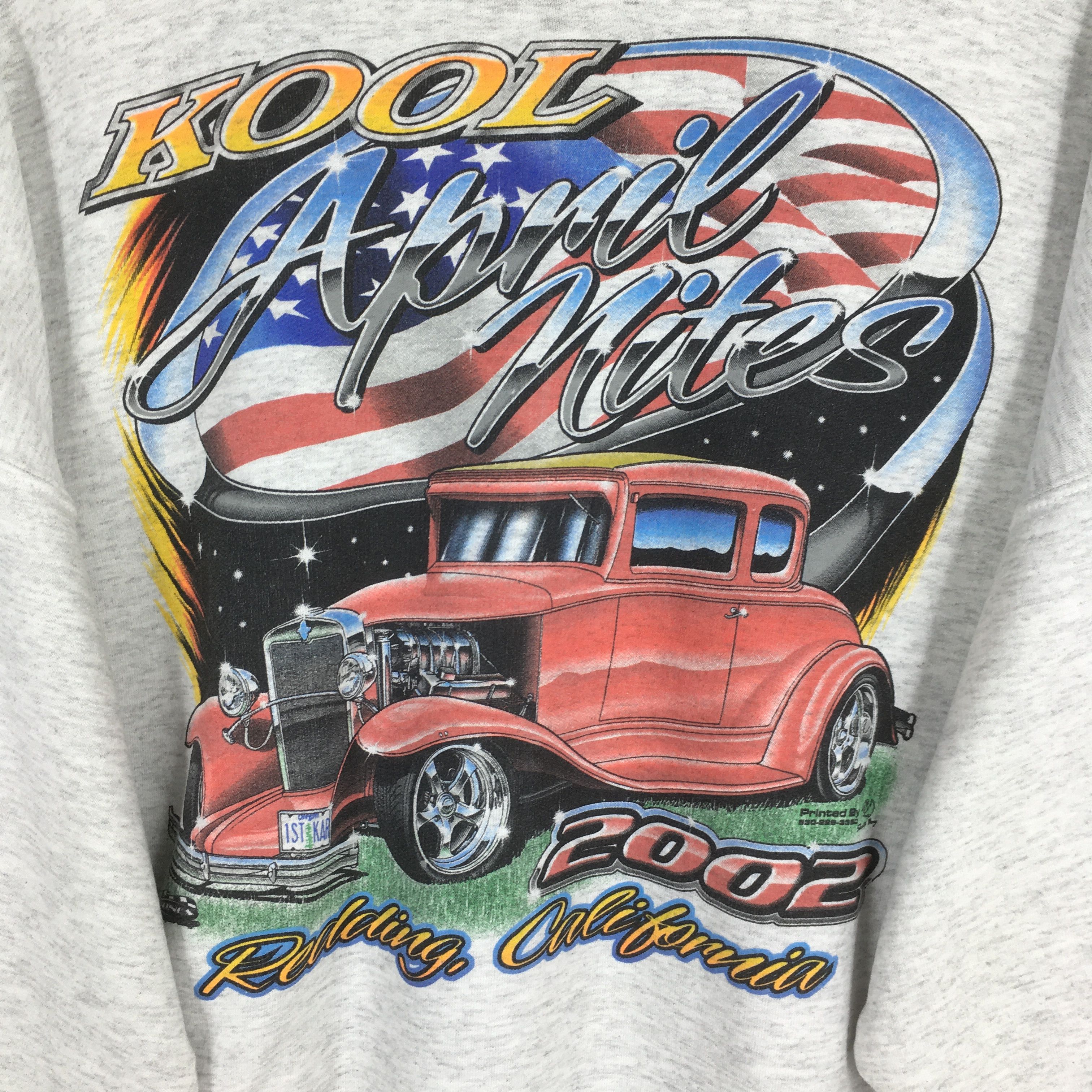 Vintage Vintage 2002 Kool April Nites Custom Car Sweatshirts XLarge Size US XL / EU 56 / 4 - 8 Thumbnail