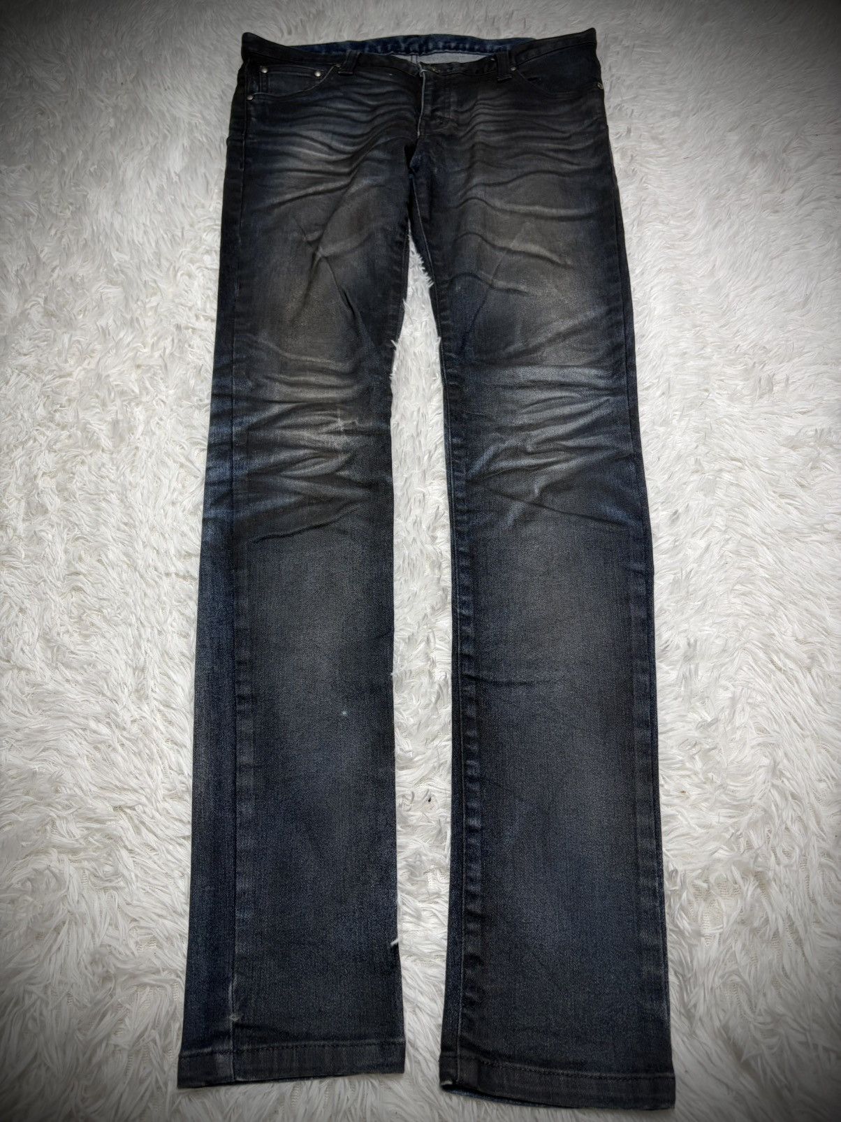 Tornado Mart Waxed Tornado Mart skinny jeans Size US 31 - 2 Thumbnail