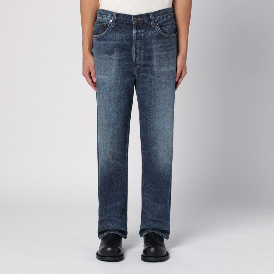 Agolde o1d2blof1025 Denim Jeans in Blue Size US 33 - 1 Thumbnail