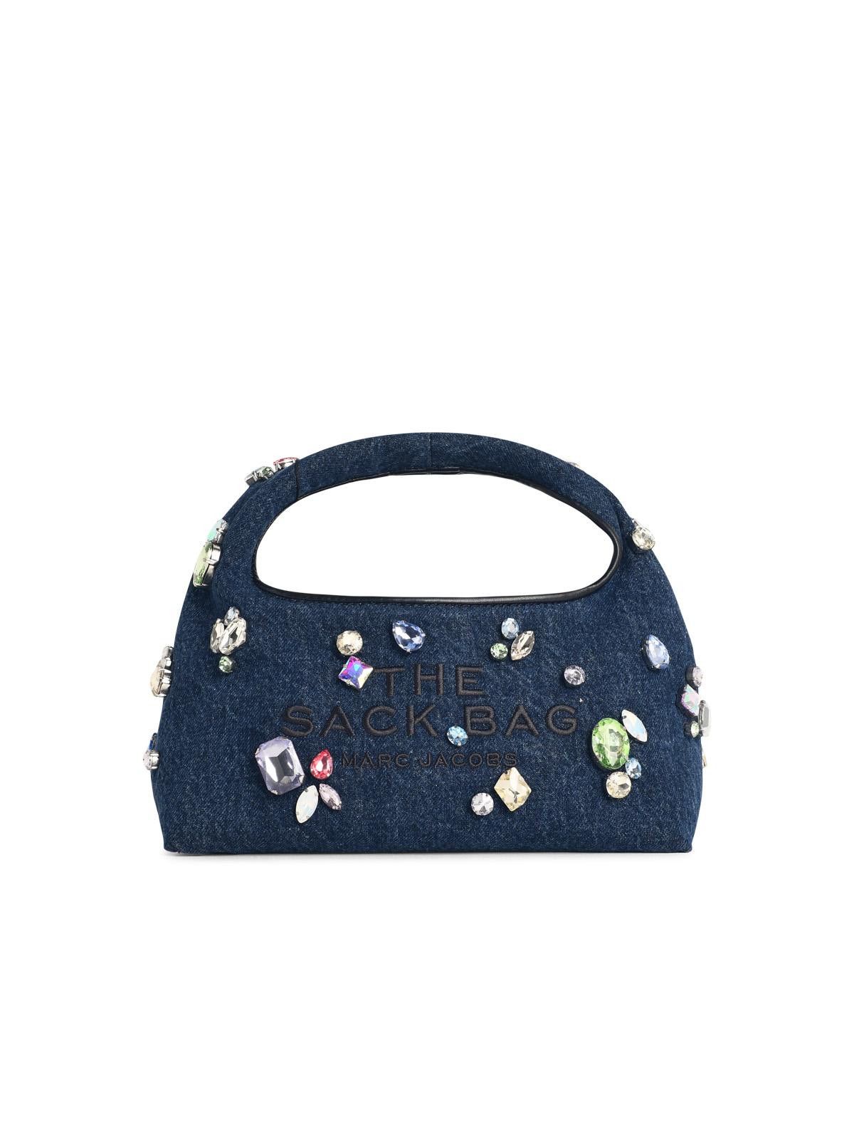 Marc Jacobs MARC JACOBS (THE) 'Mini Sack Gem' Blue Cotton Bag Size ONE SIZE - 1 Thumbnail