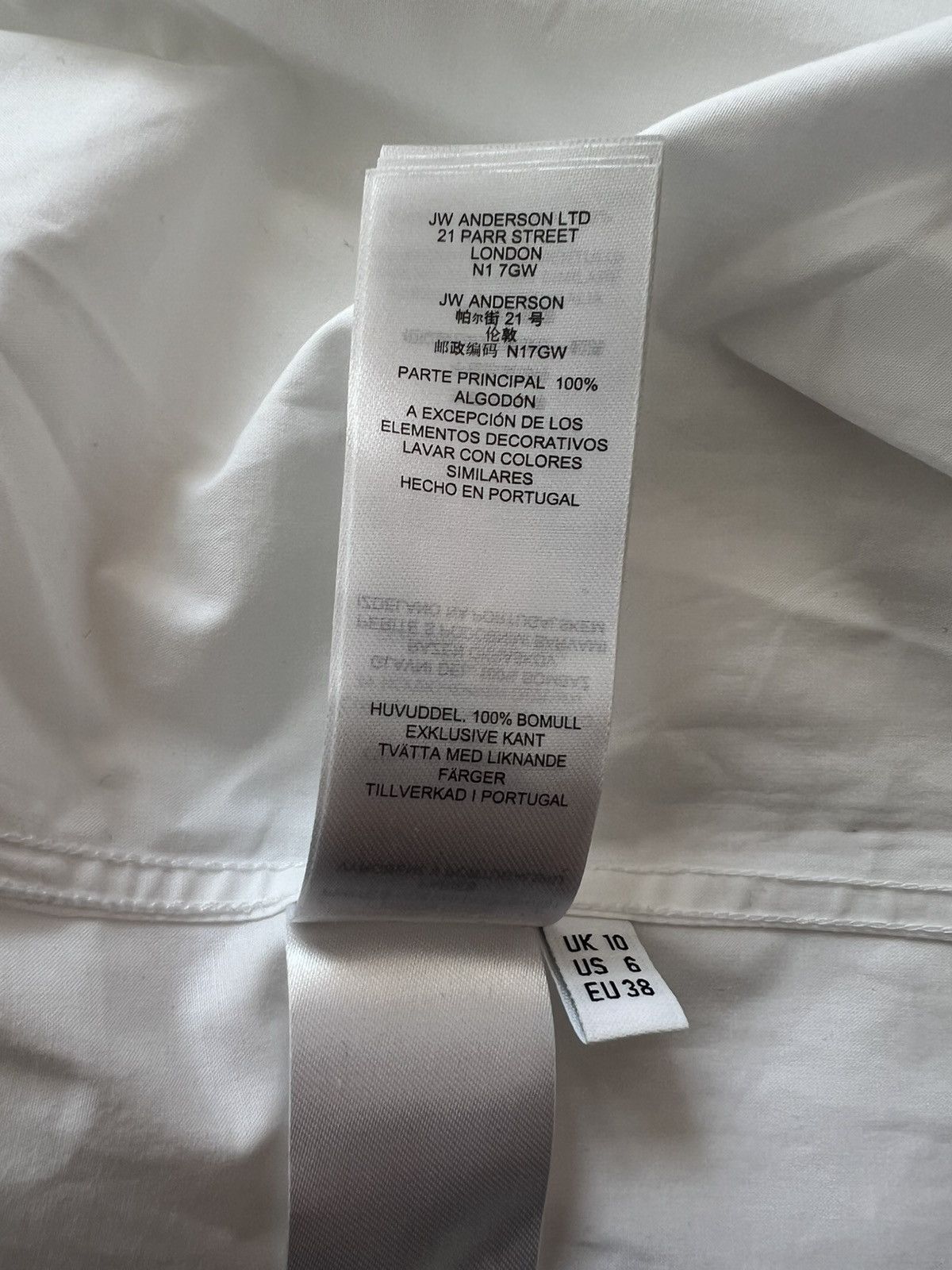 JW Anderson JW Anderson Double Wrap Belted Shirt Dress Size S / US 4 / IT 40 - 12 Thumbnail