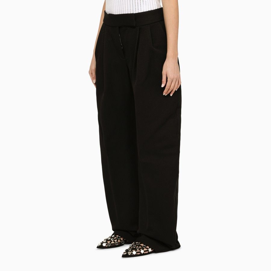 The Attico o1d2blof1024 Trouser in Black Size 27" / US 4 / IT 40 - 3 Thumbnail