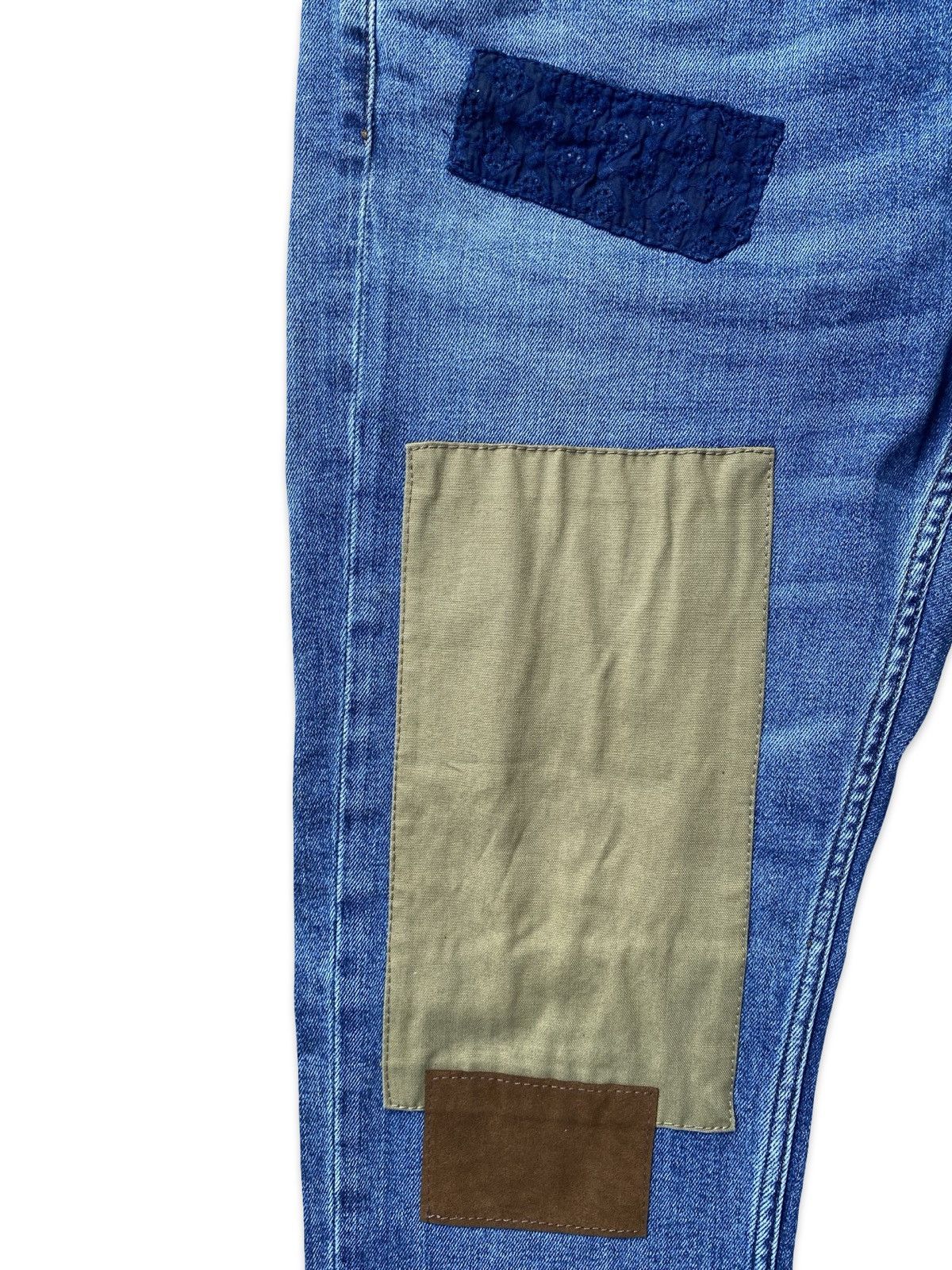 Acne Studios Acne Studios Indigo Town Patch Jeans Size US 34 / EU 50 - 7 Thumbnail